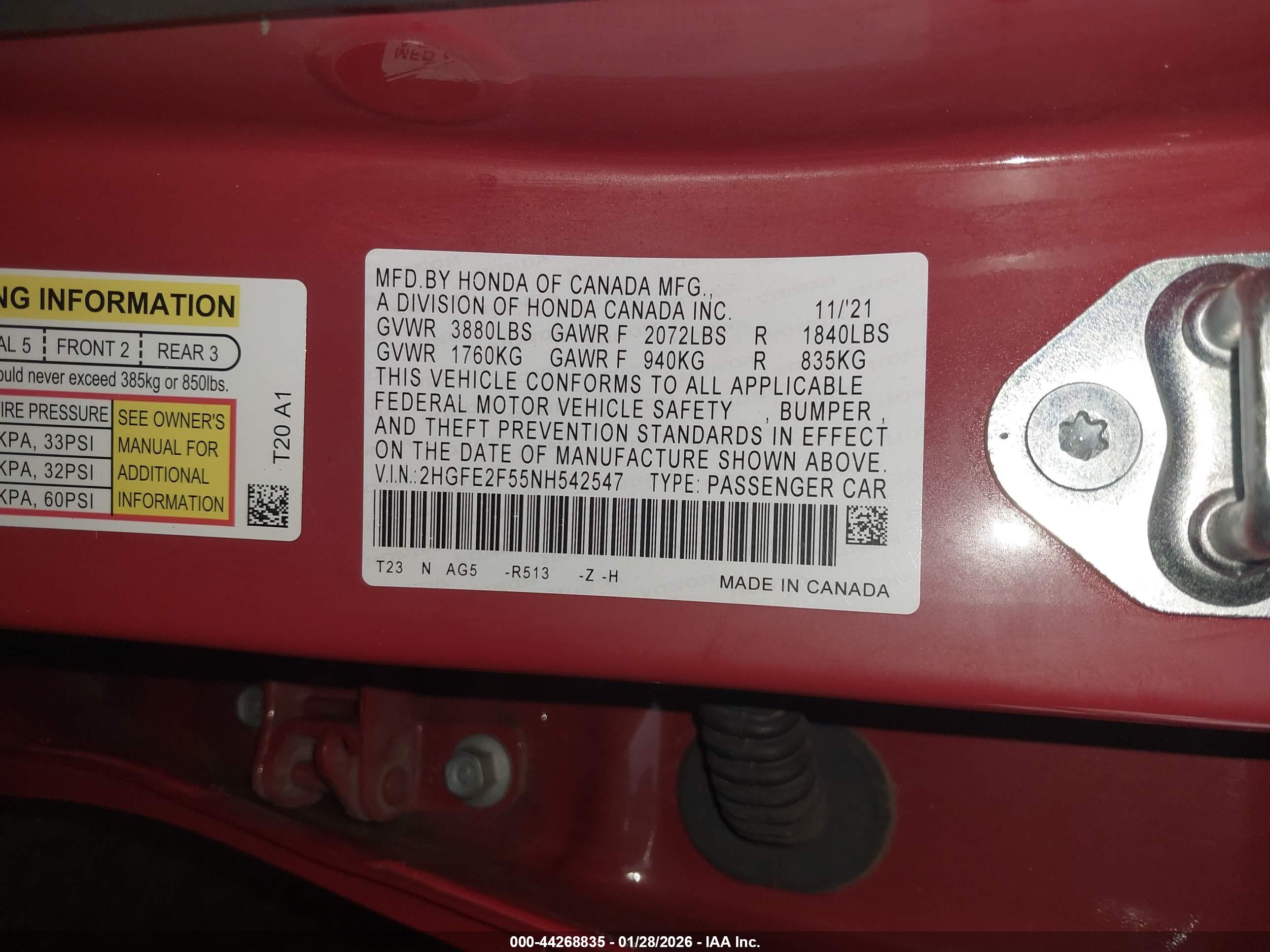 HONDA CIVIC image 9