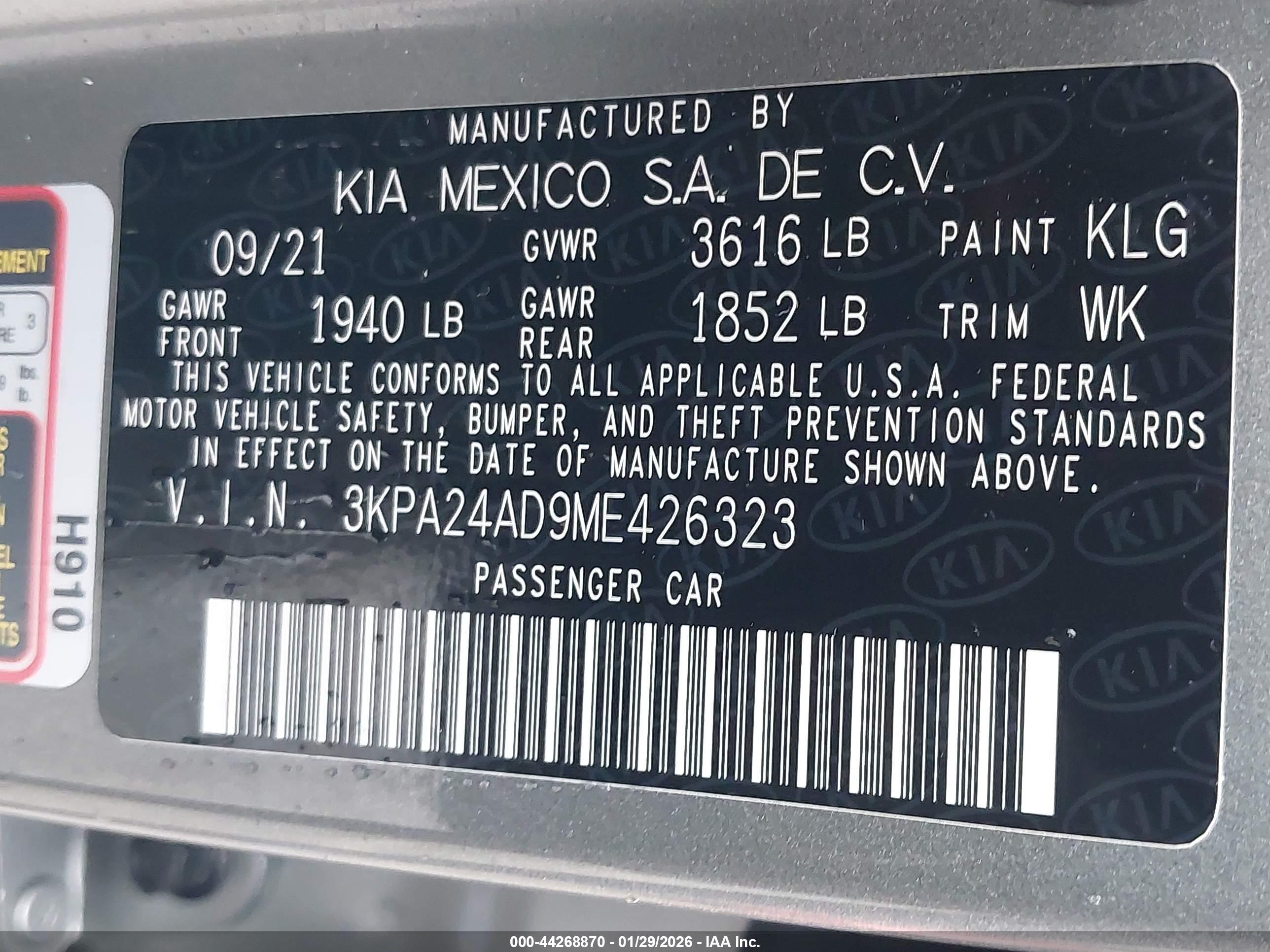 KIA RIO image 9