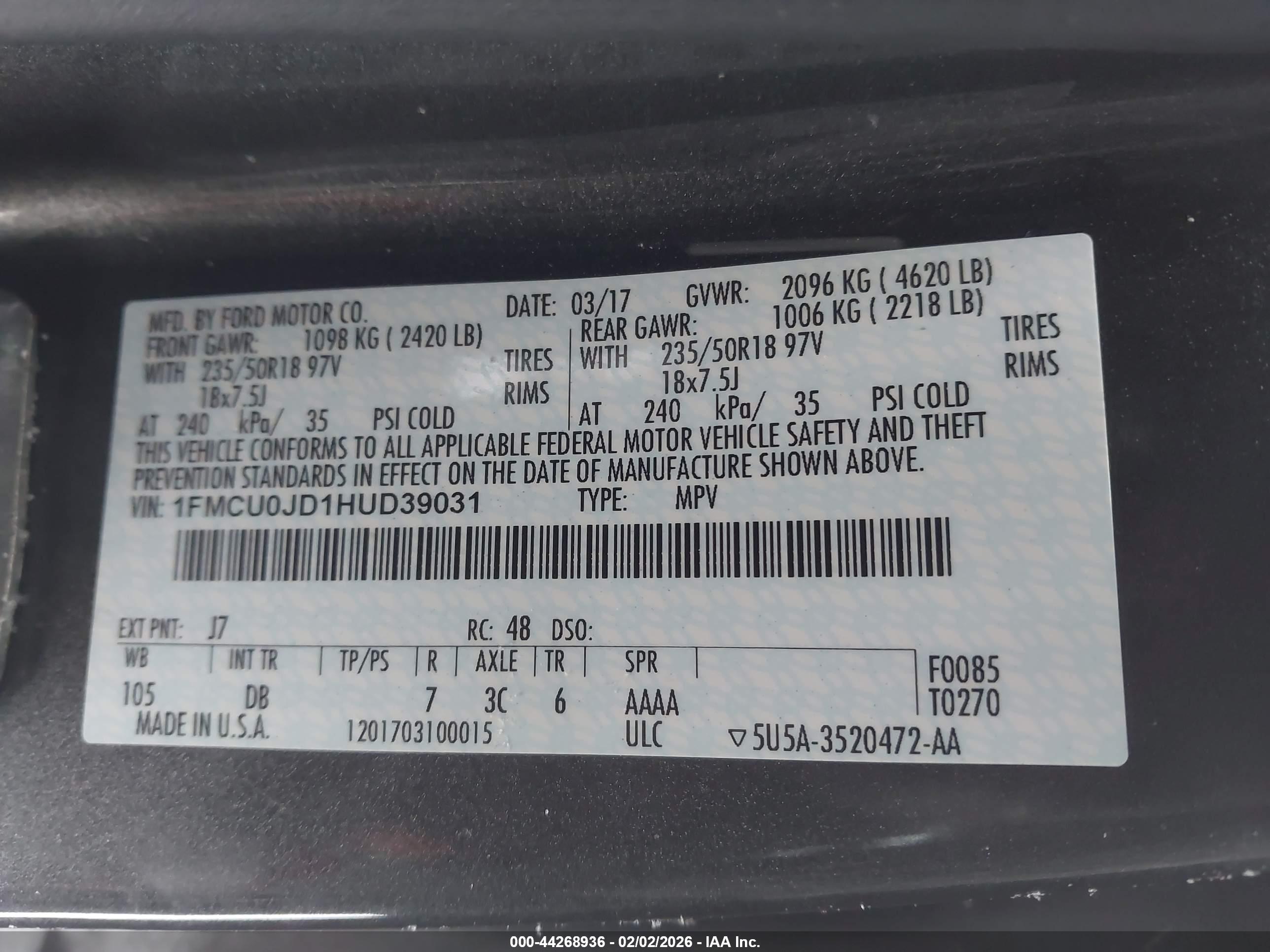 FORD ESCAPE image 9