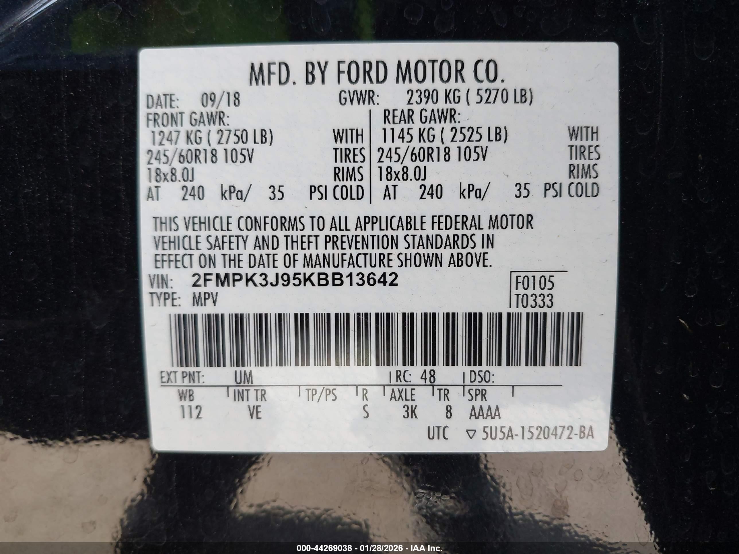 FORD EDGE image 9