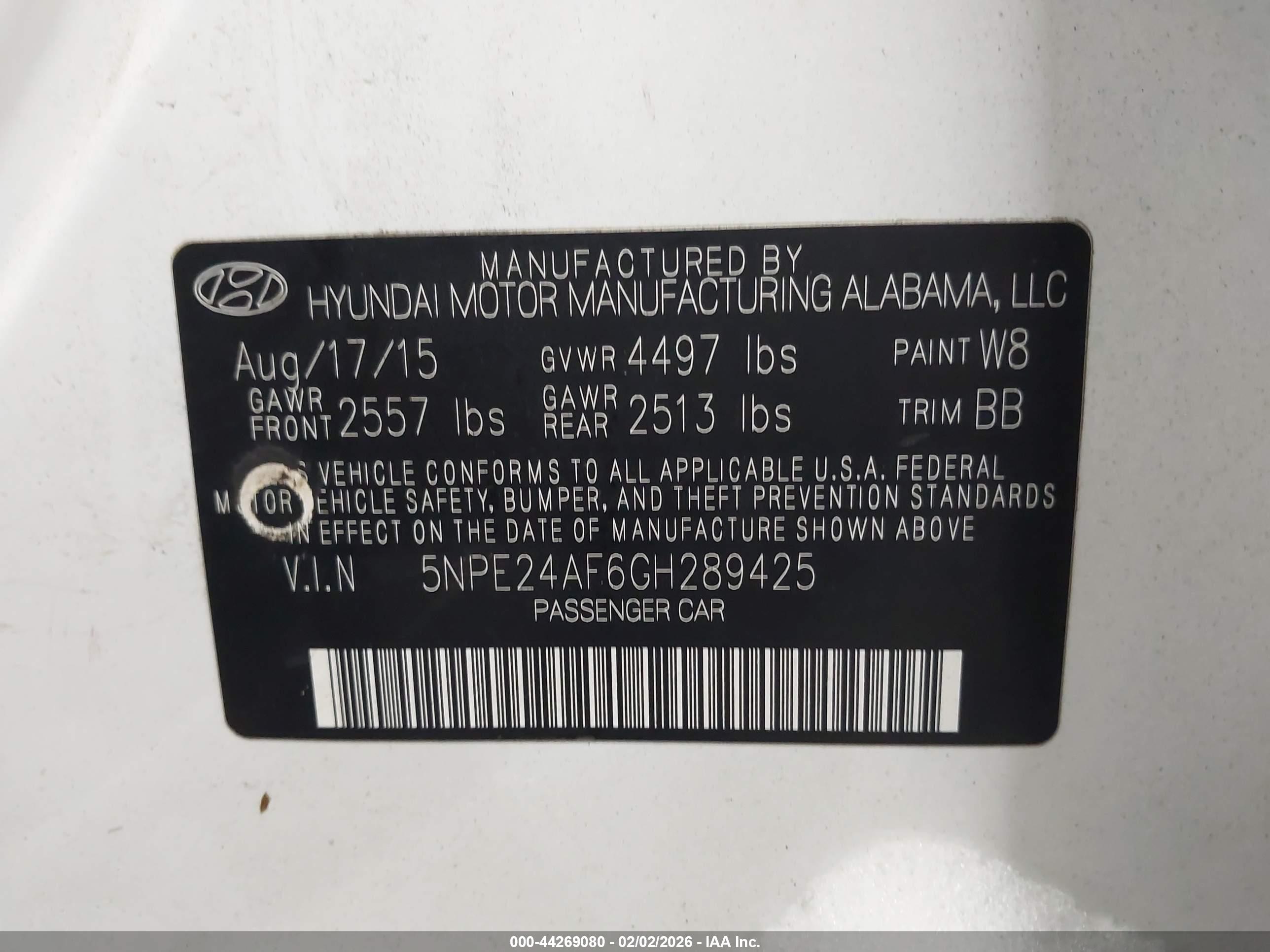 HYUNDAI SONATA image 9