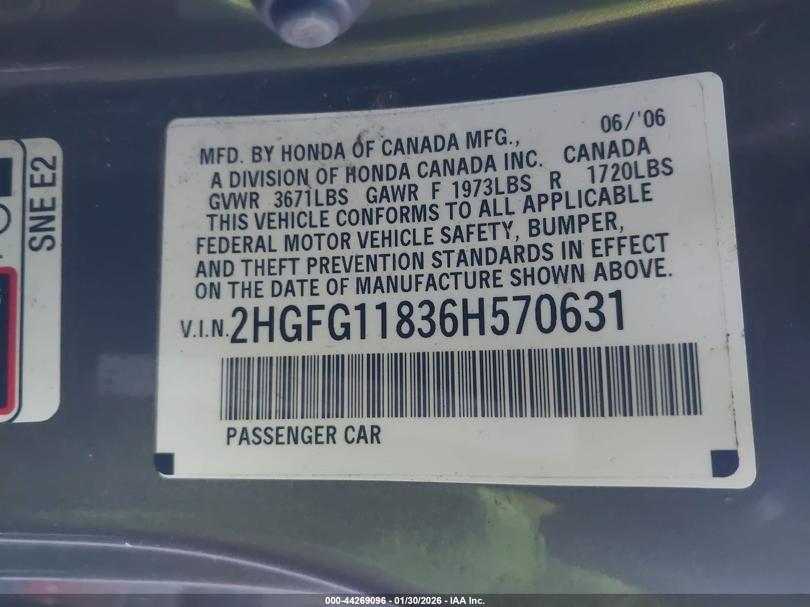 HONDA CIVIC image 9