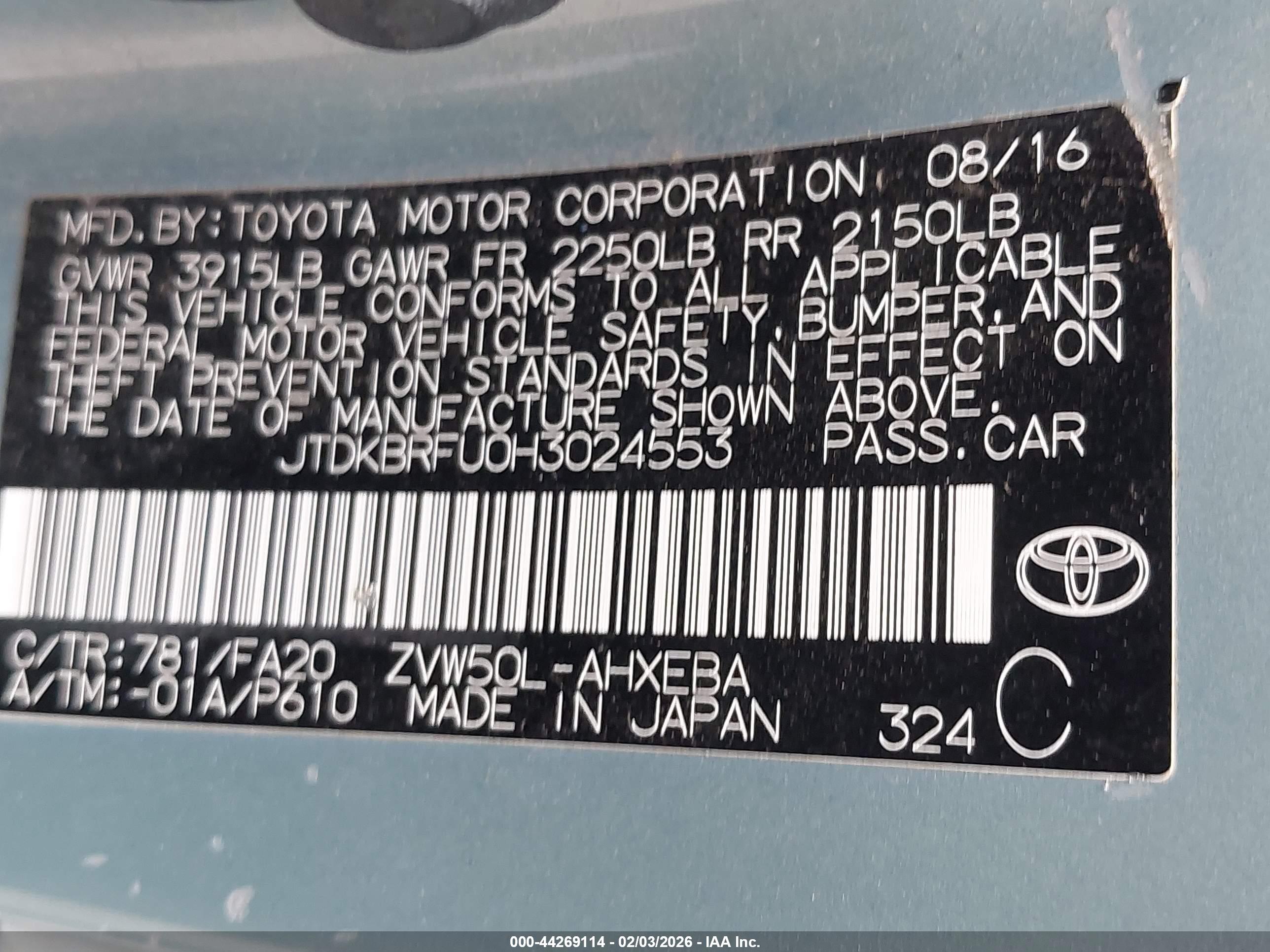 TOYOTA PRIUS image 9
