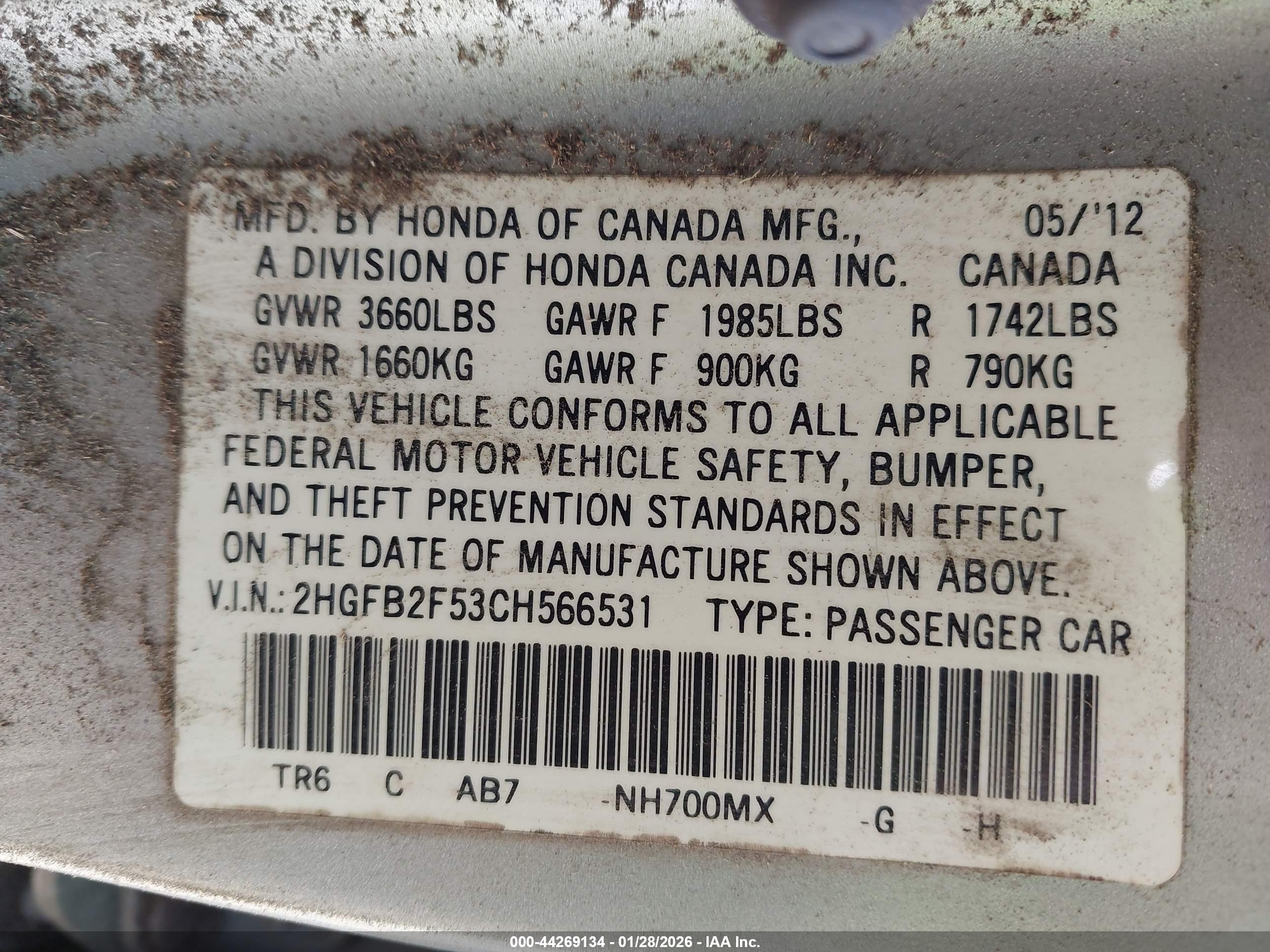 HONDA CIVIC image 9