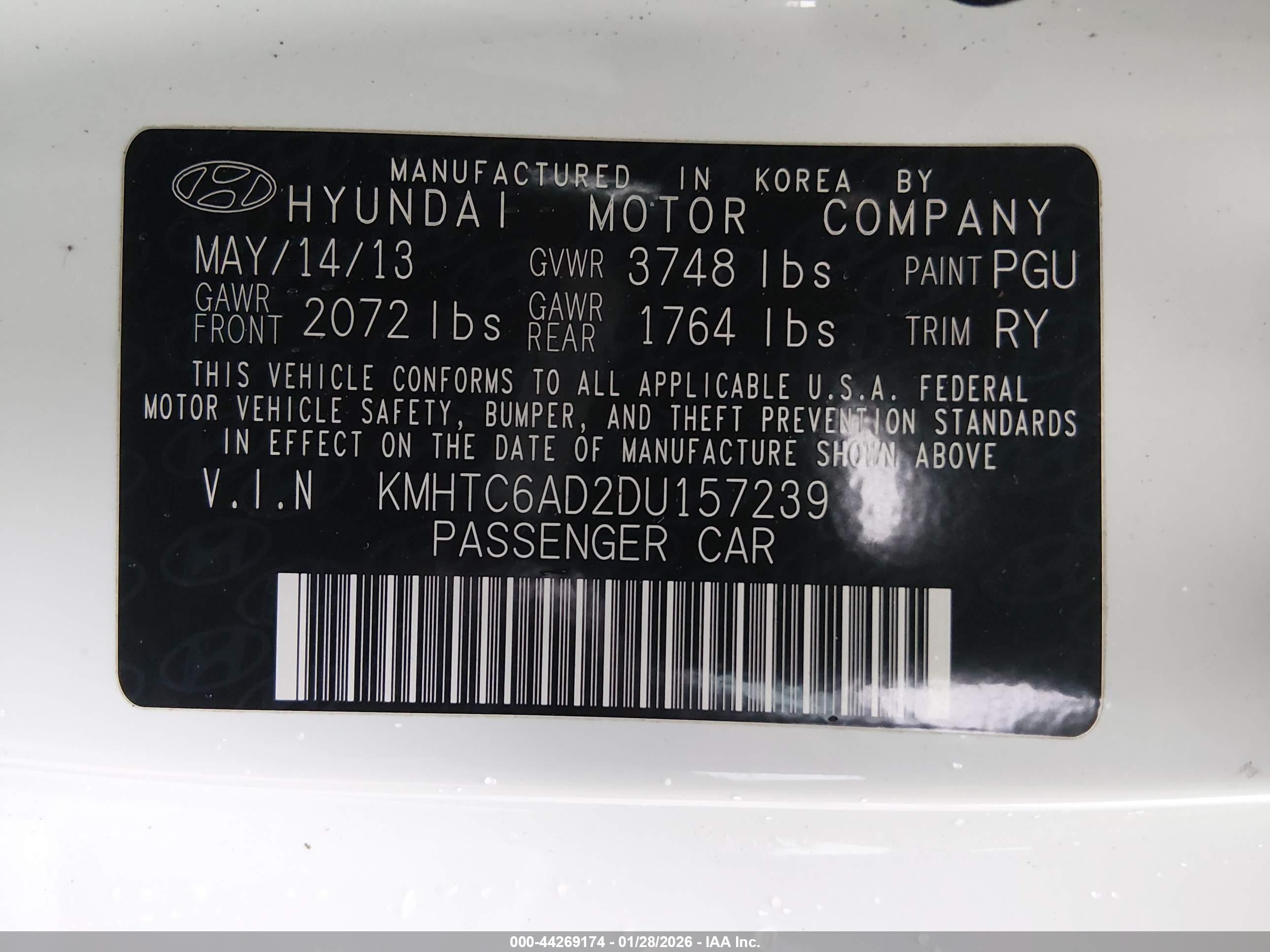 HYUNDAI VELOSTER image 9