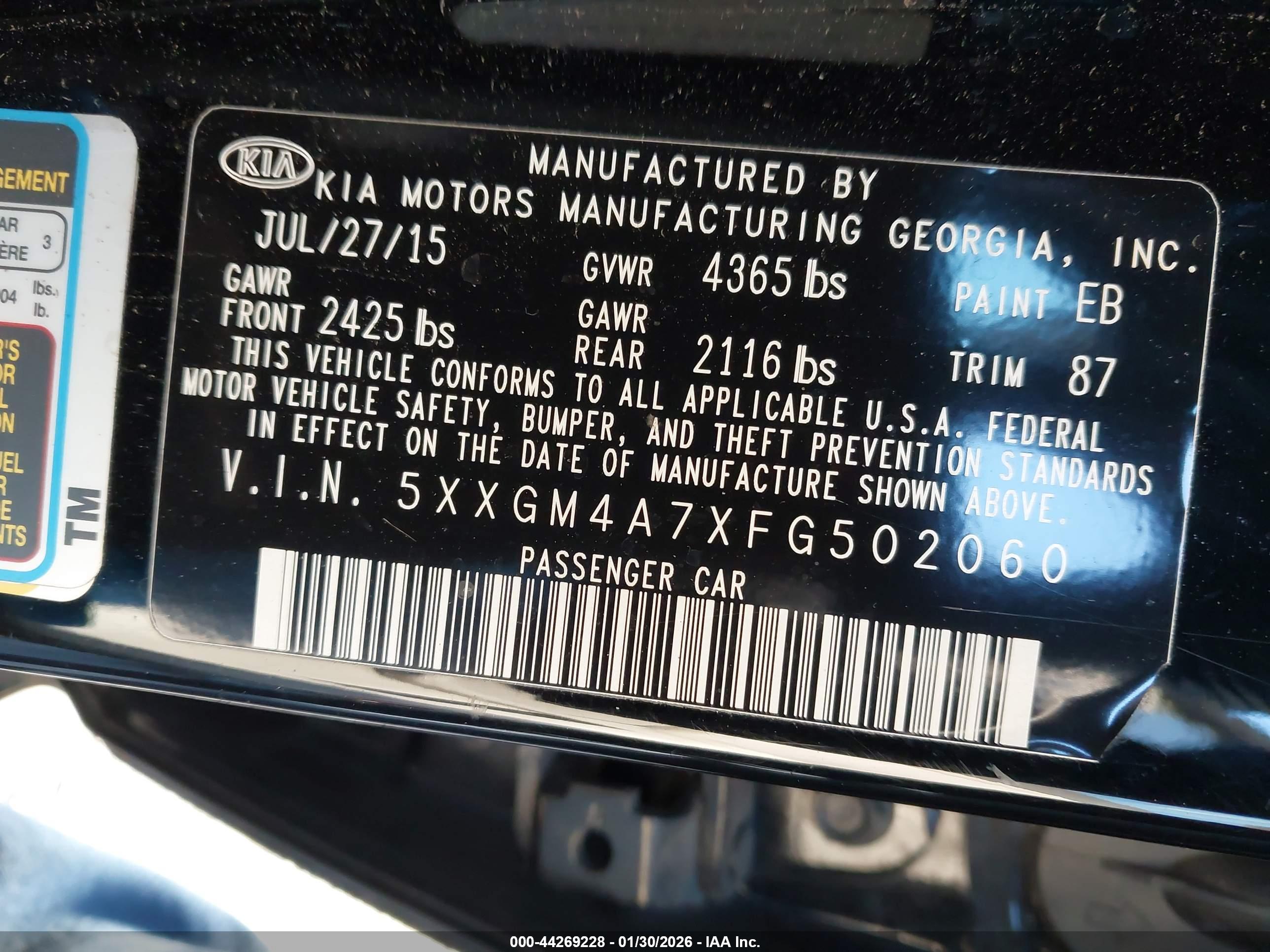 KIA OPTIMA image 9