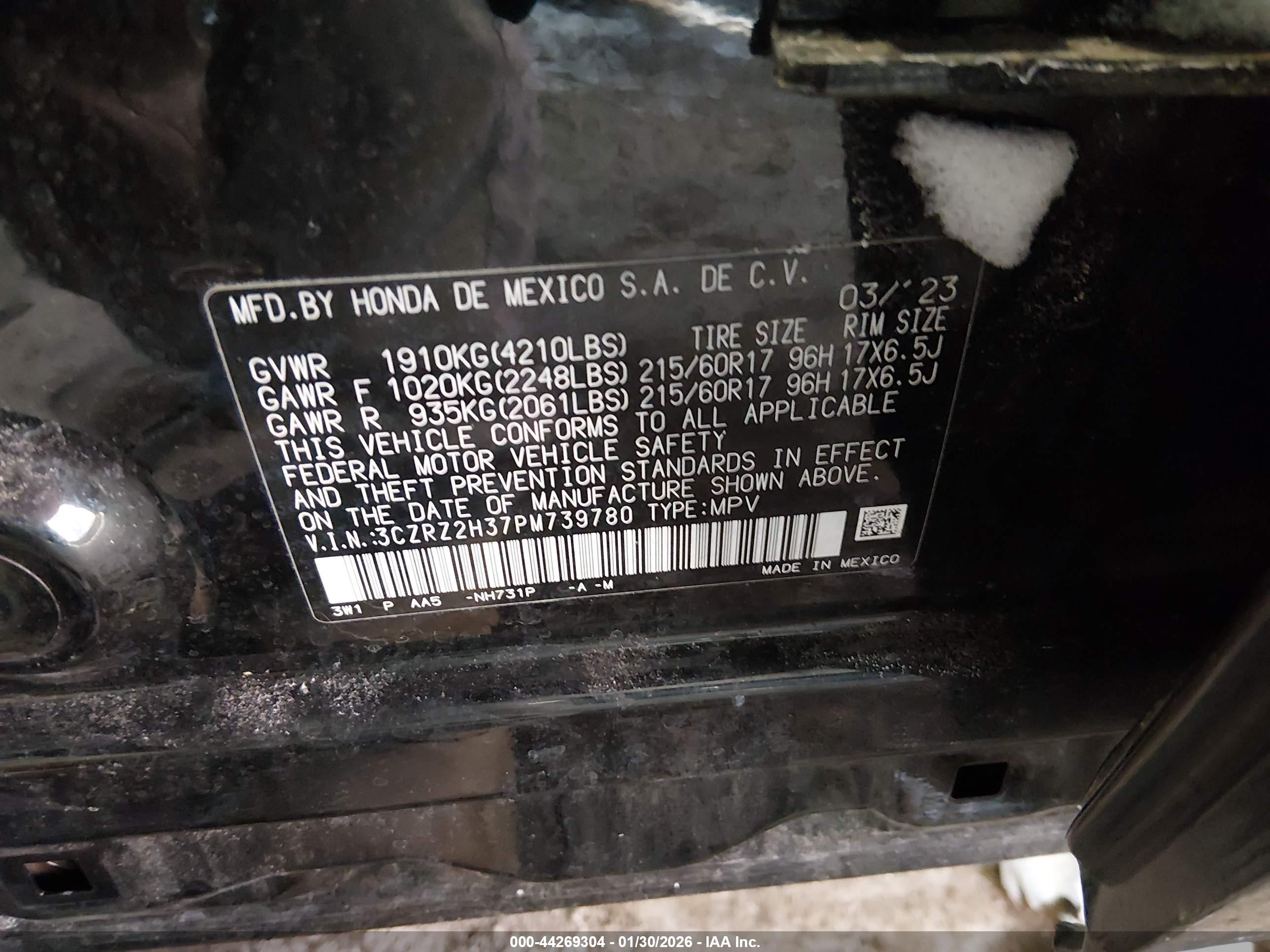 HONDA HR-V image 9
