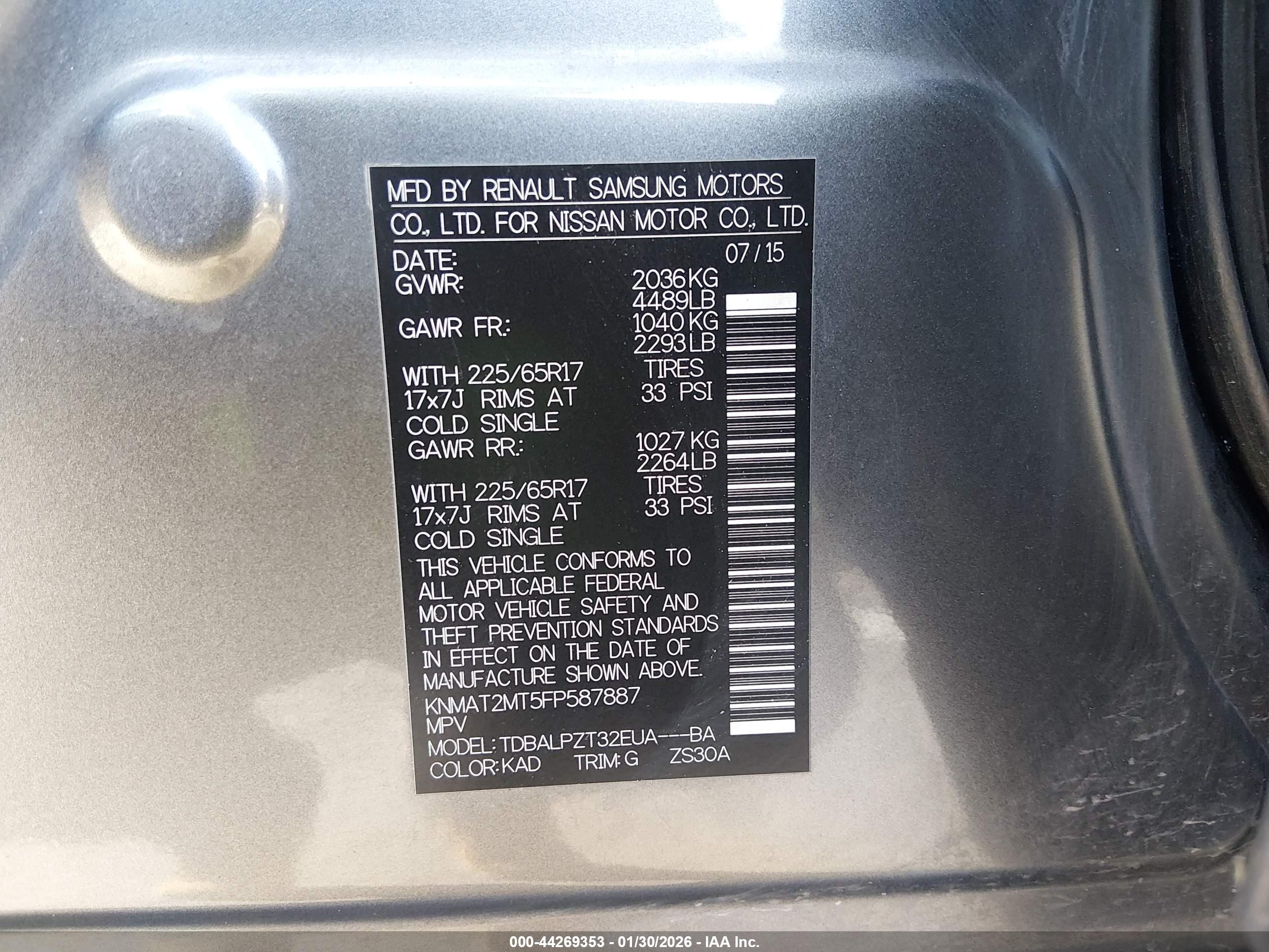 NISSAN ROGUE image 9