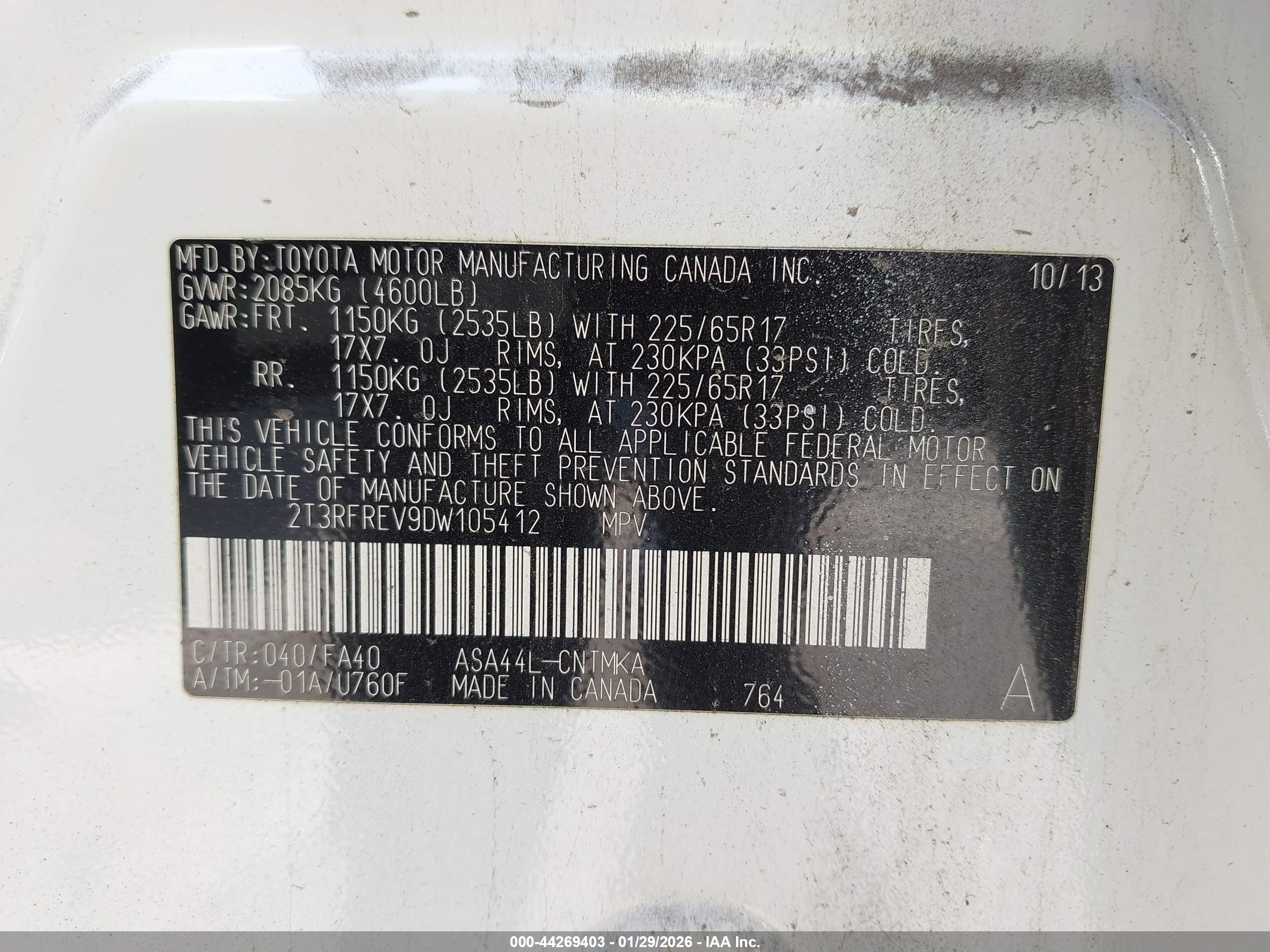 TOYOTA RAV4 image 9
