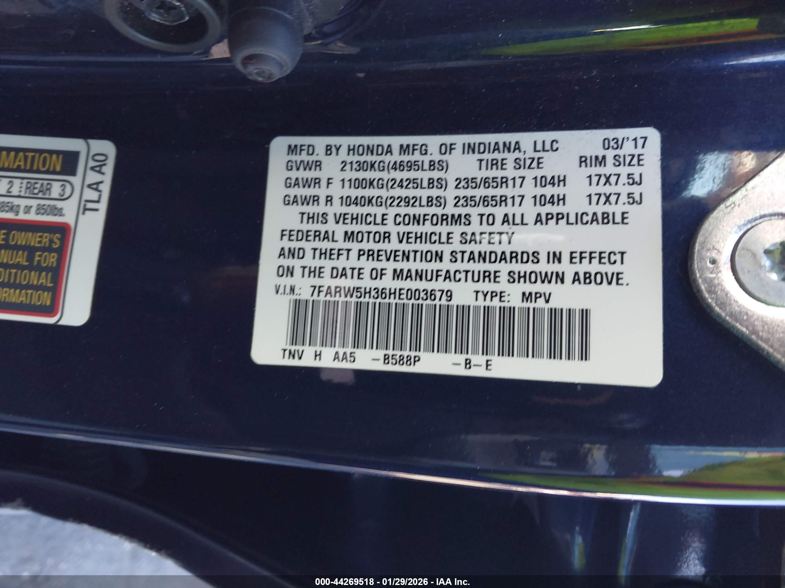 HONDA CR-V image 9