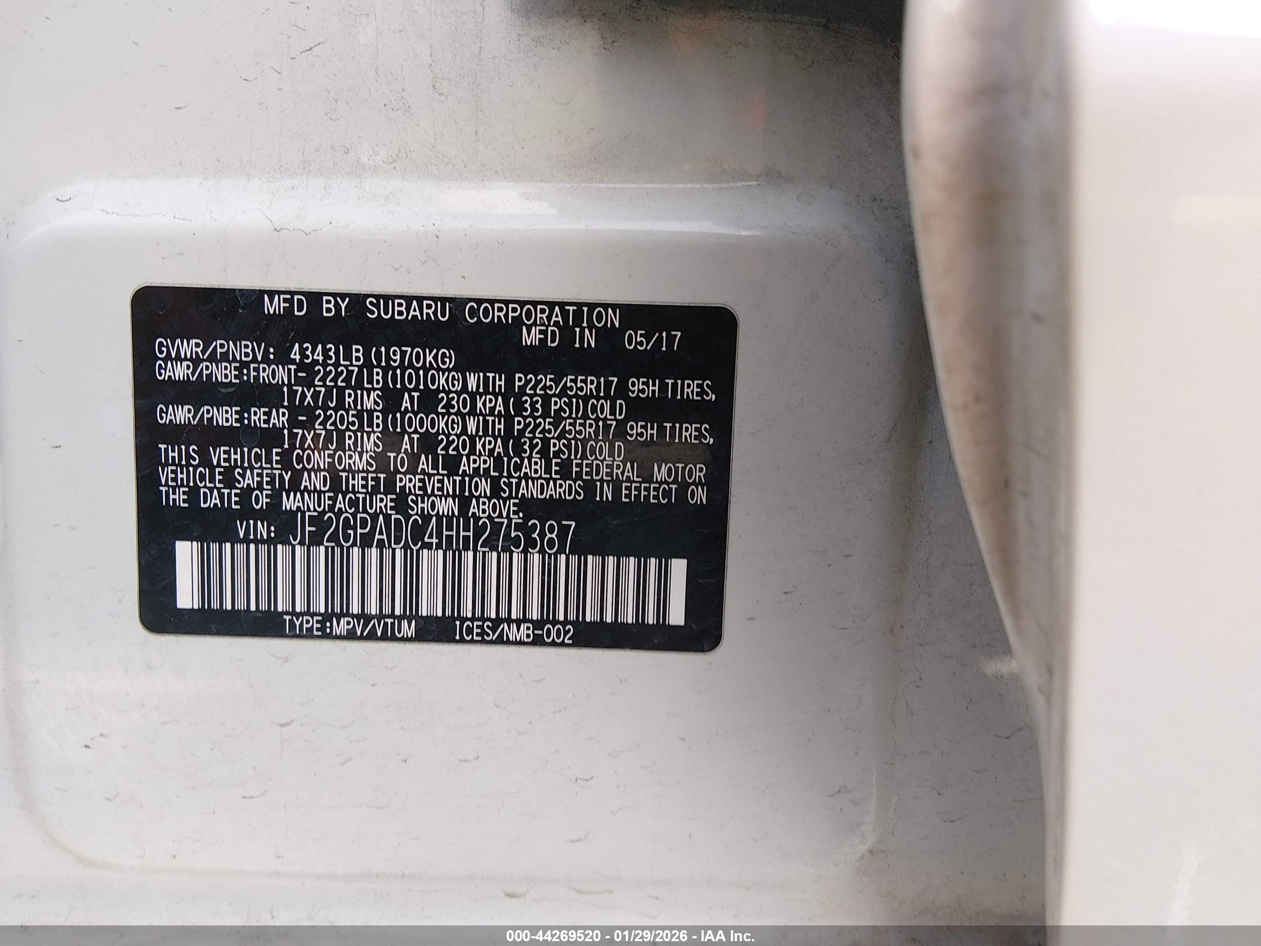 SUBARU CROSSTREK image 9