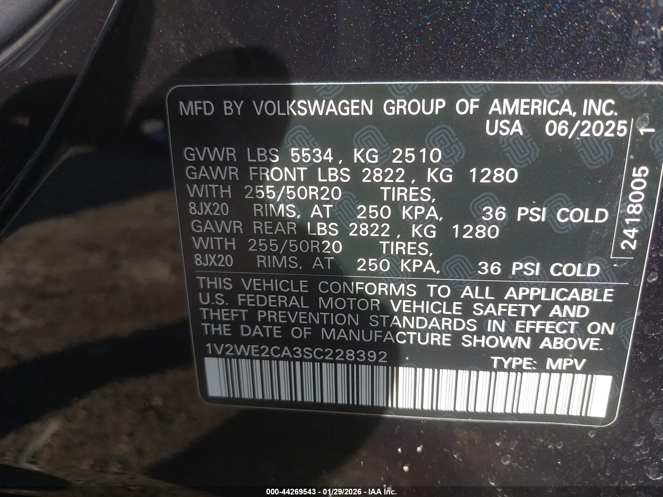 VOLKSWAGEN ATLAS image 9