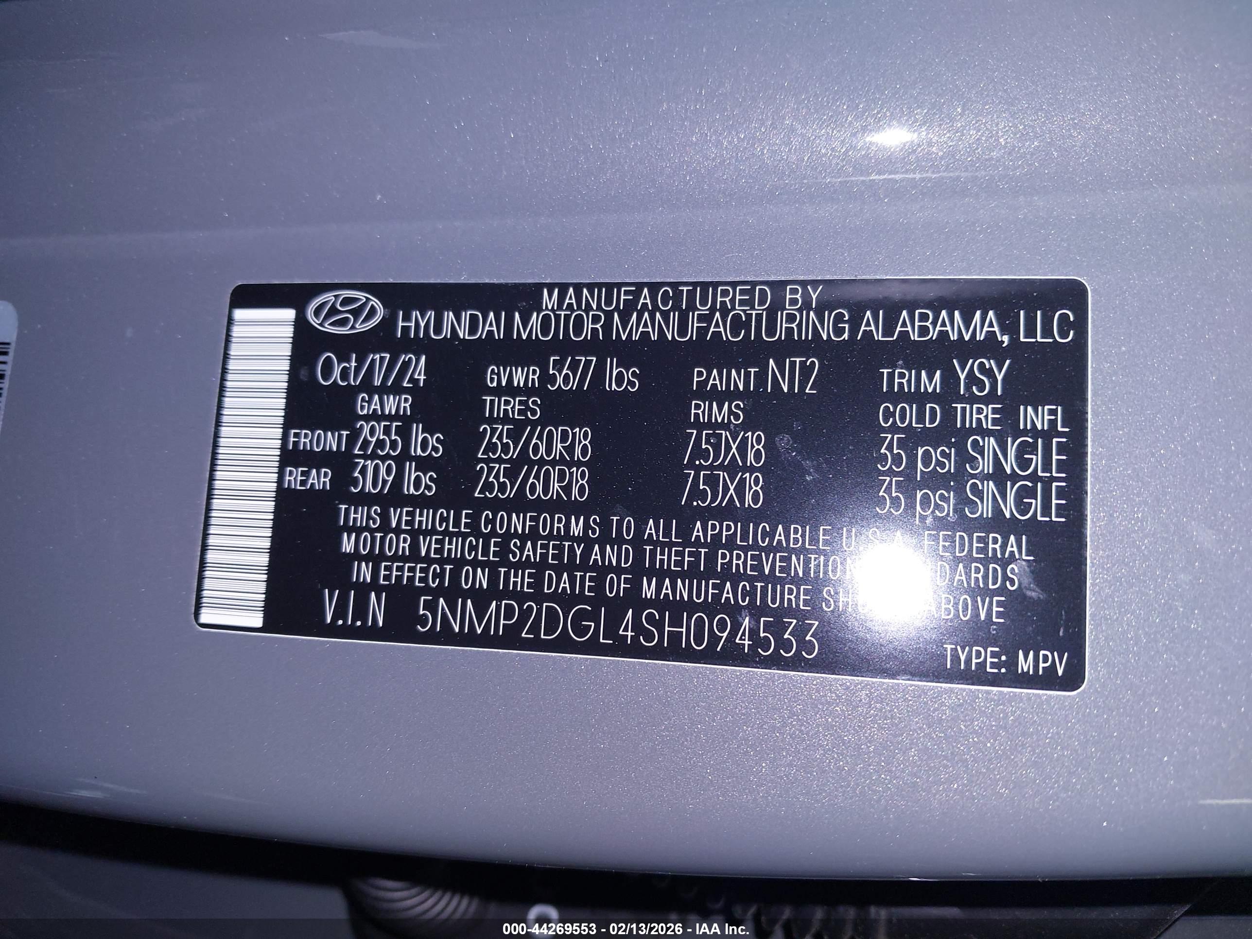 HYUNDAI SANTA image 9
