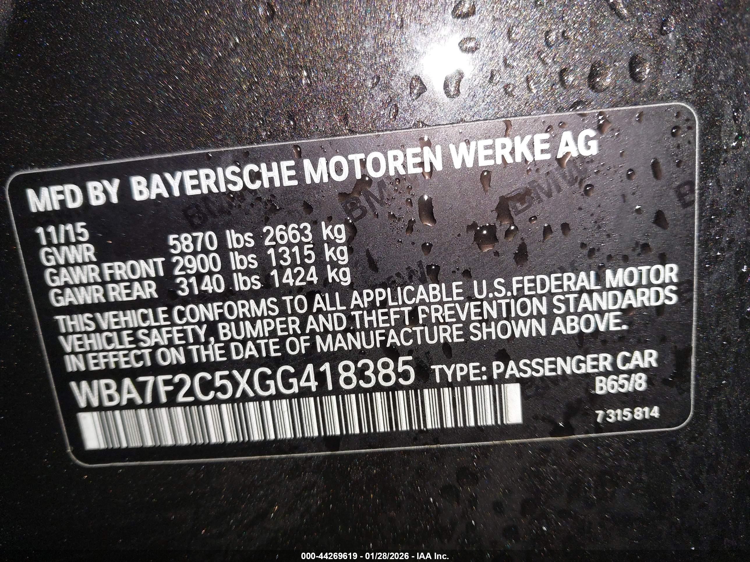 BMW 750I image 9