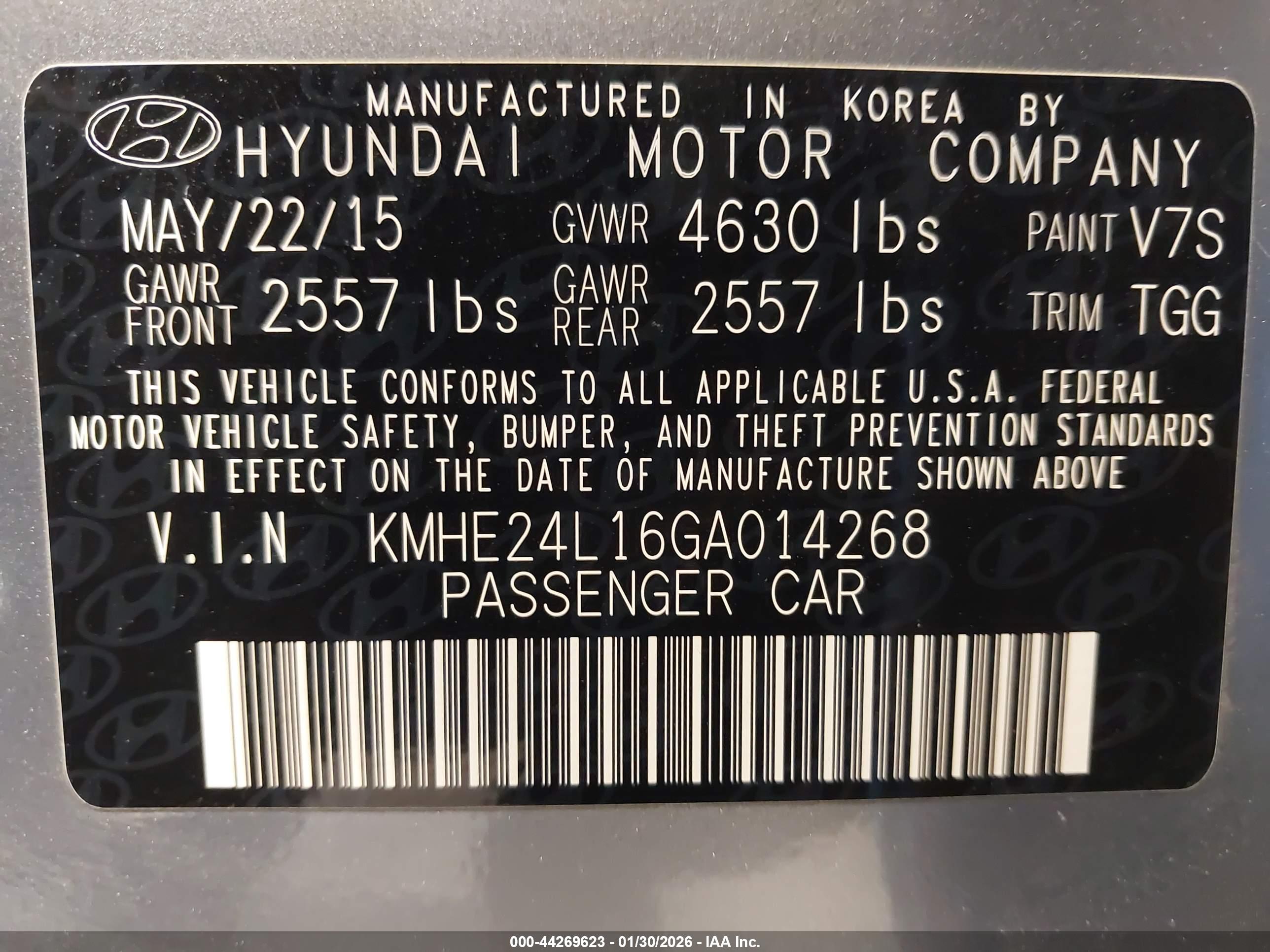 HYUNDAI SONATA image 9