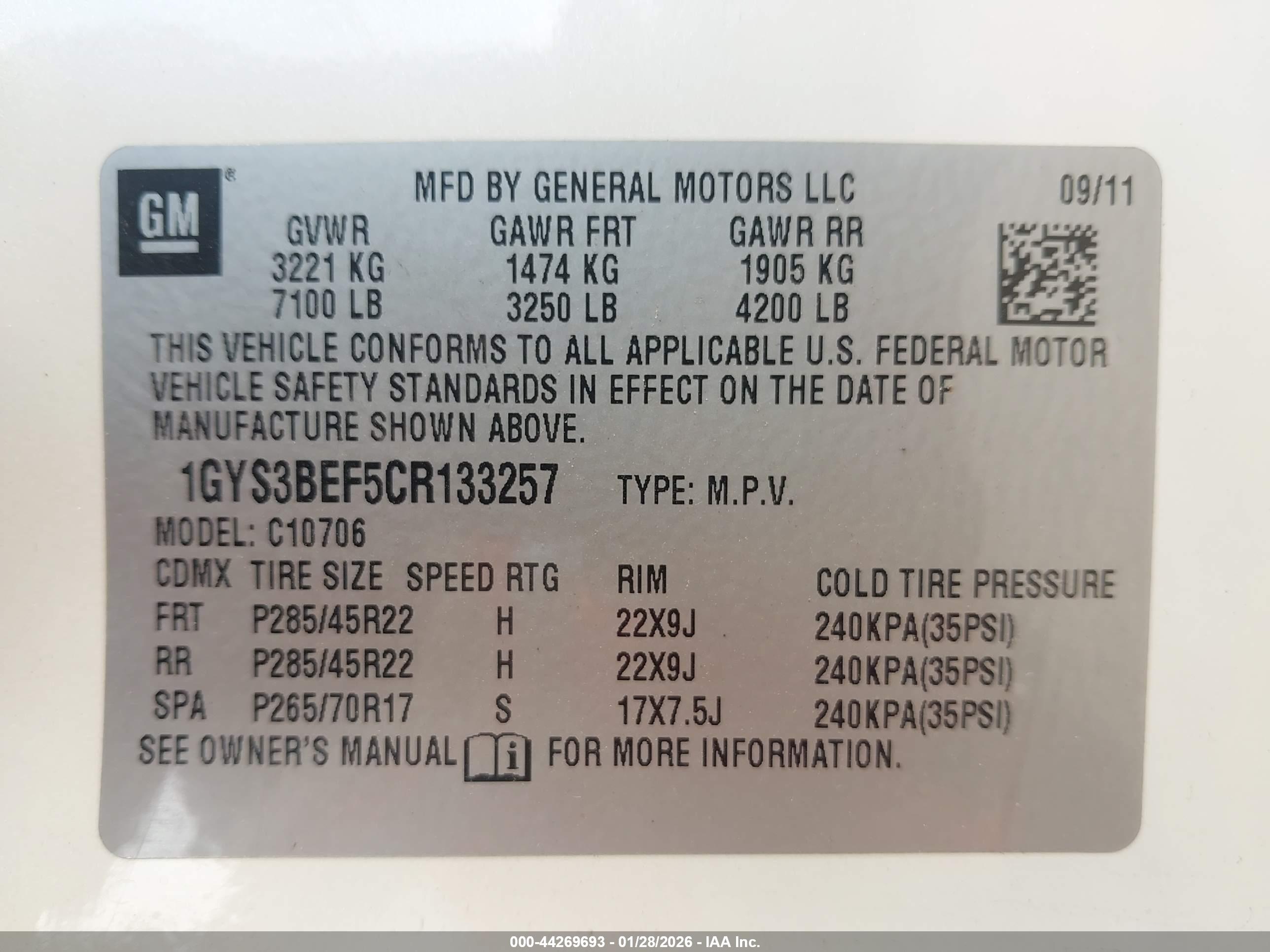 CADILLAC ESCALADE image 9