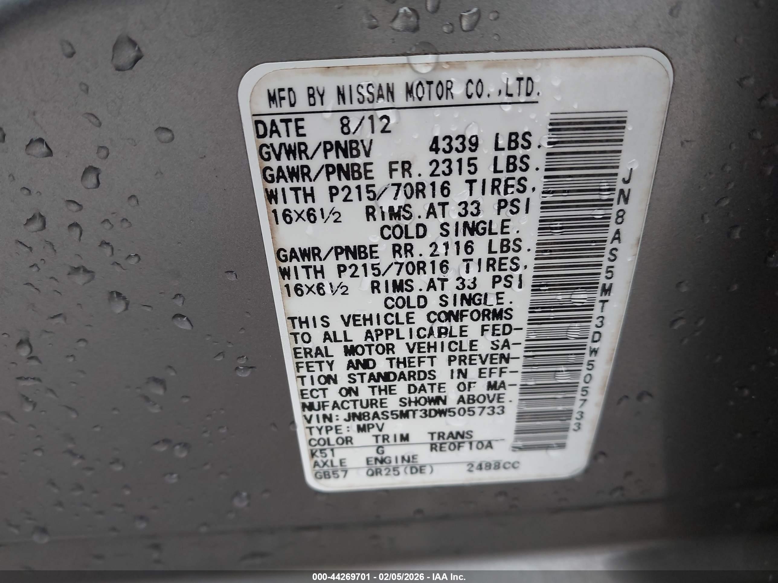 NISSAN ROGUE image 9