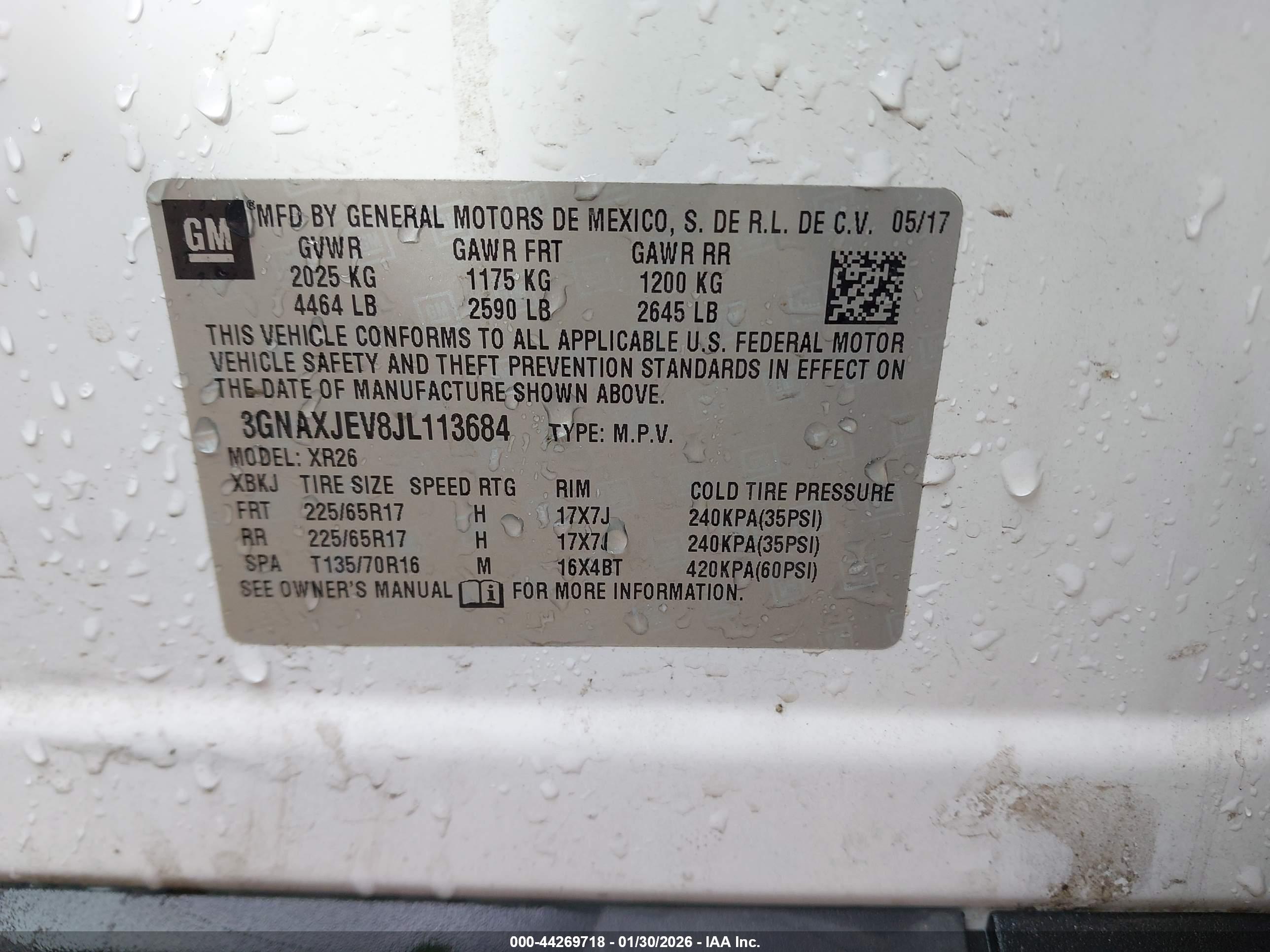 CHEVROLET EQUINOX image 9