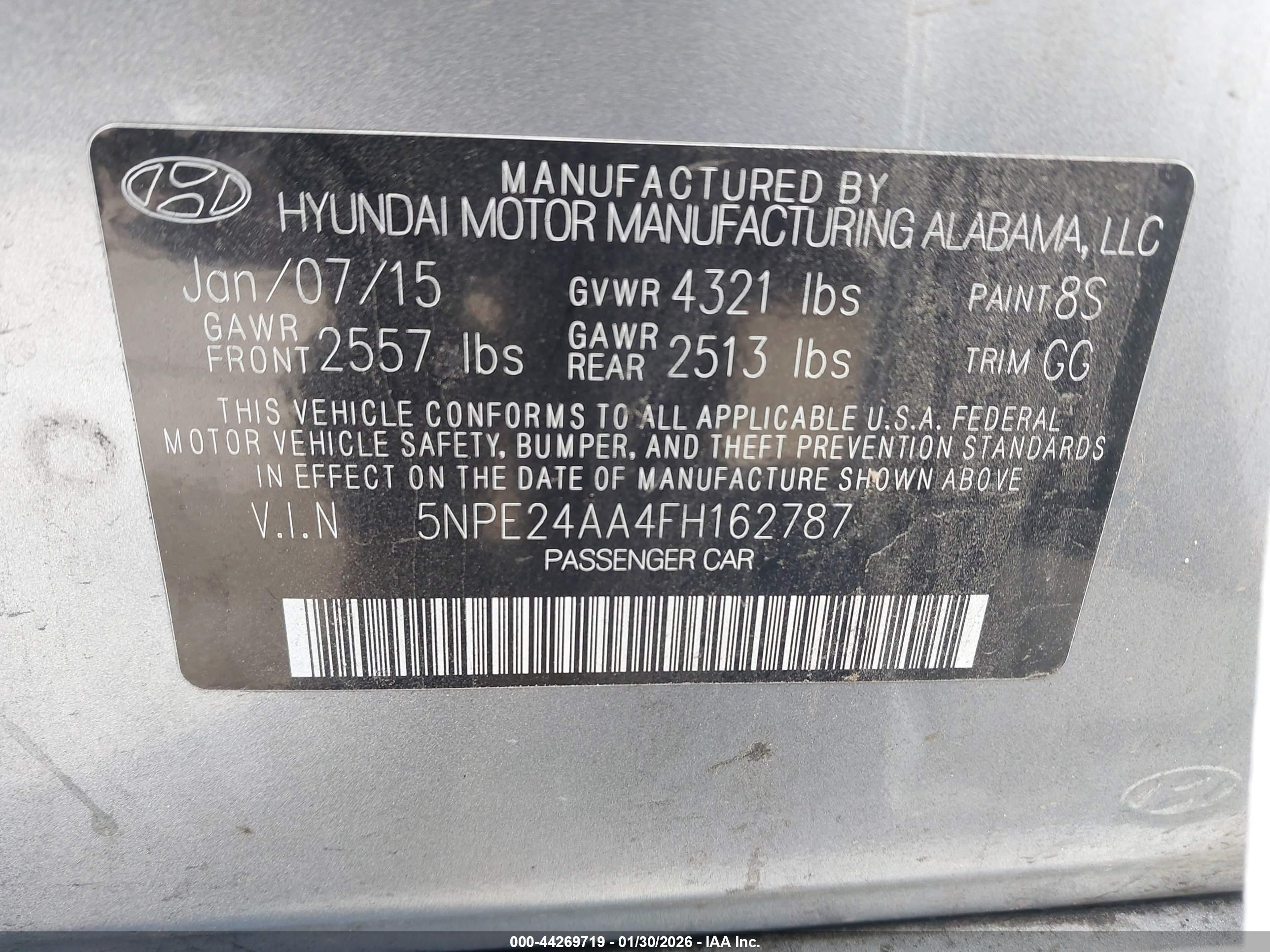 HYUNDAI SONATA image 9