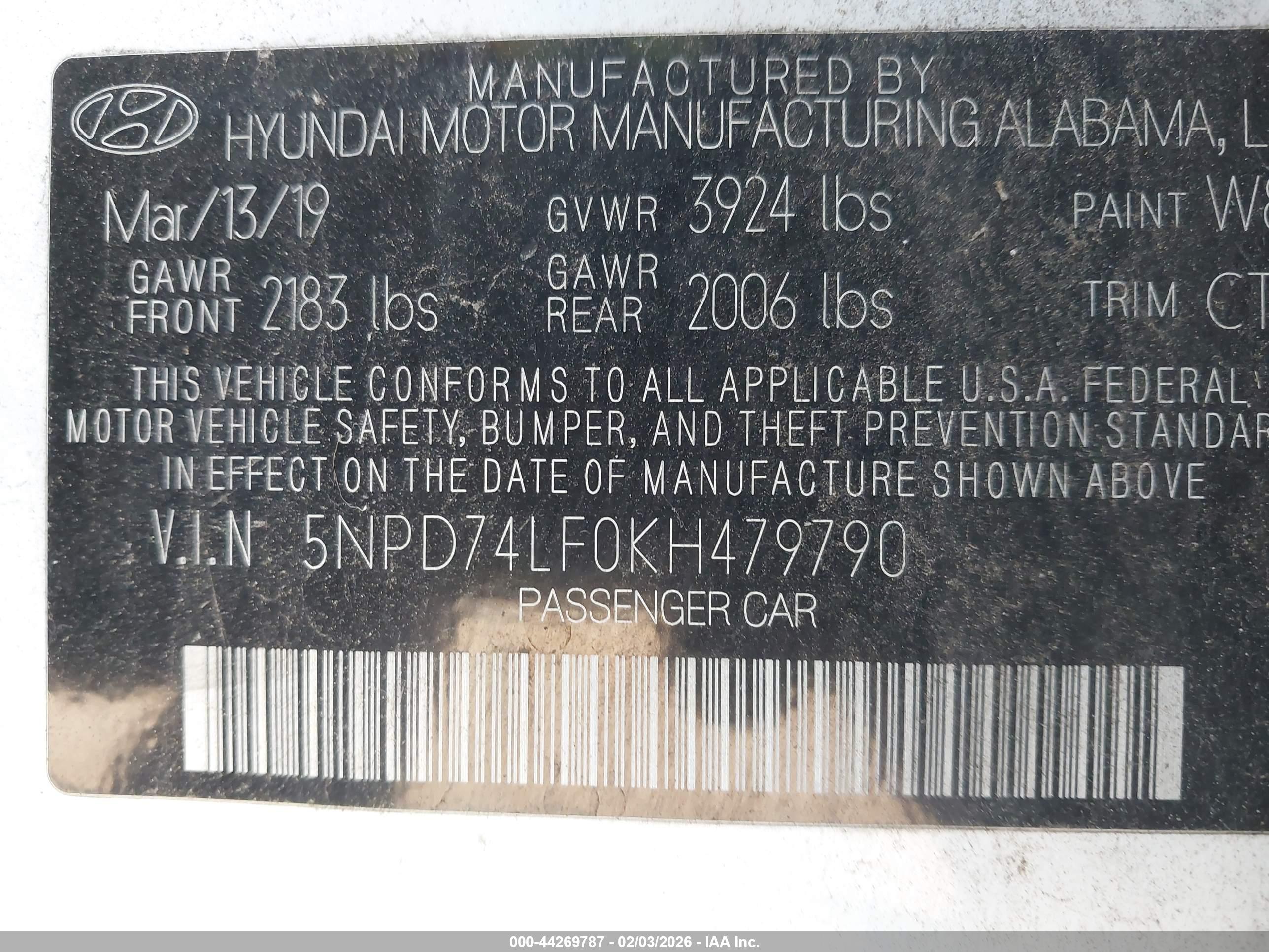 HYUNDAI ELANTRA image 9