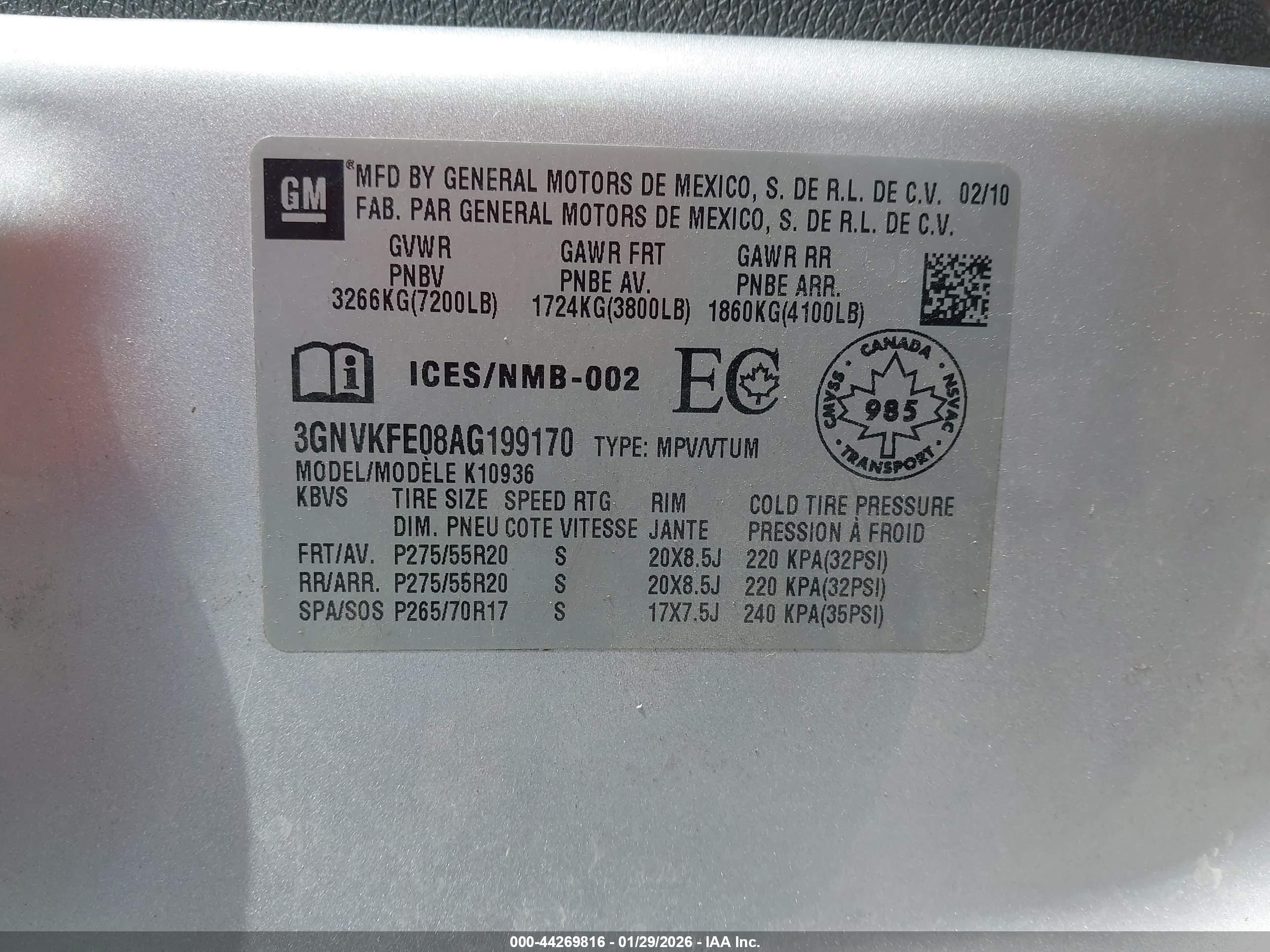 CHEVROLET AVALANCHE image 9