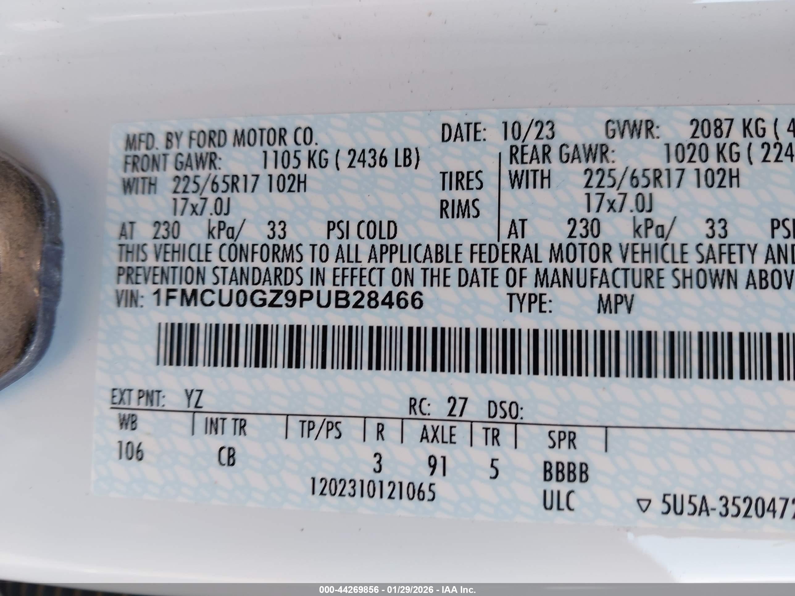 FORD ESCAPE image 9