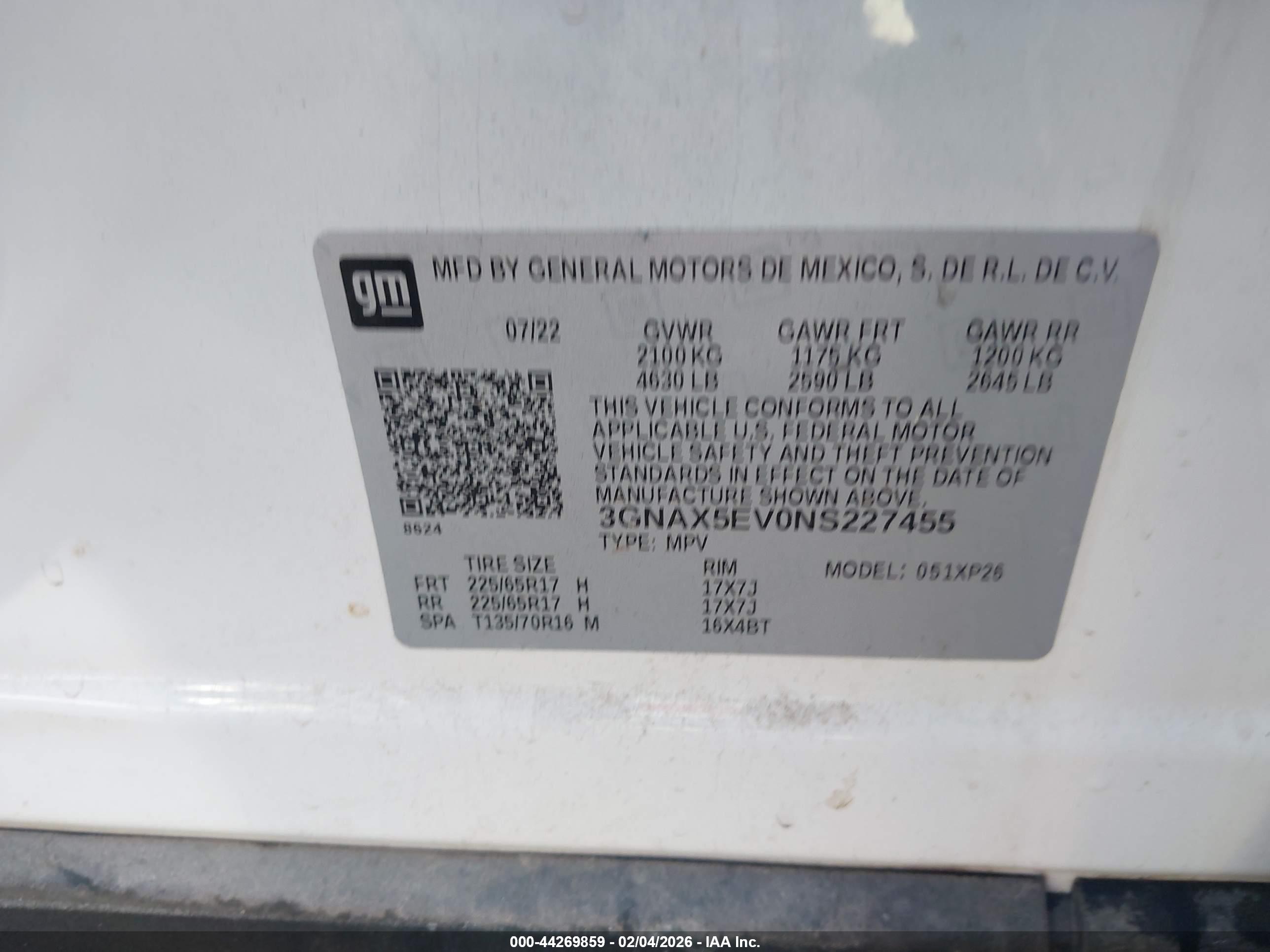 CHEVROLET EQUINOX image 9