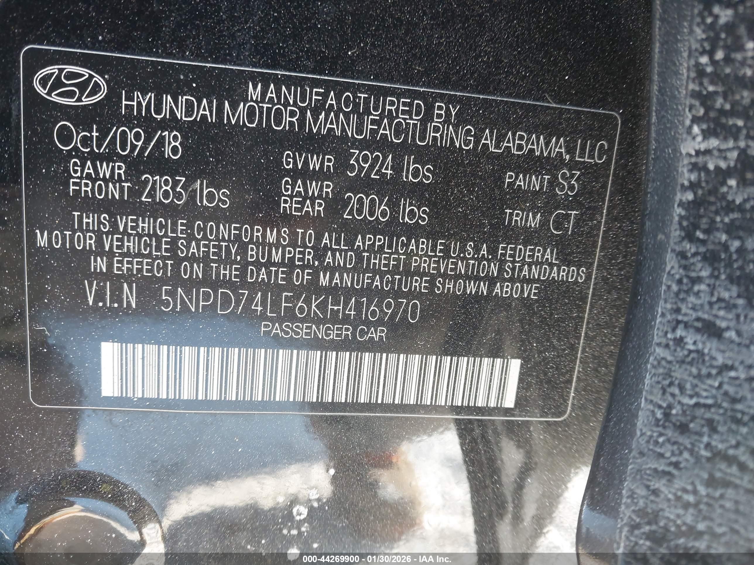 HYUNDAI ELANTRA image 9