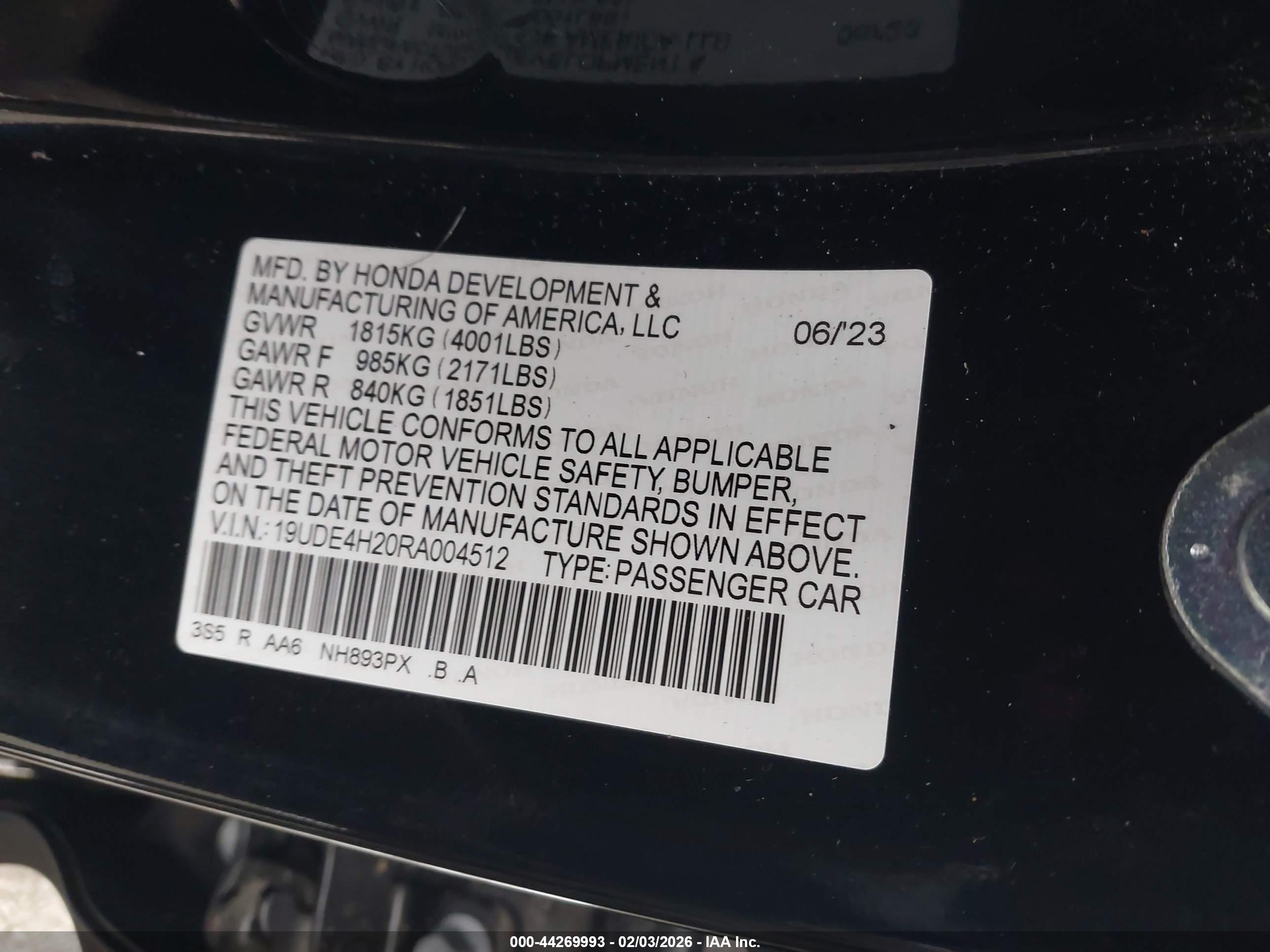 ACURA INTEGRA image 9