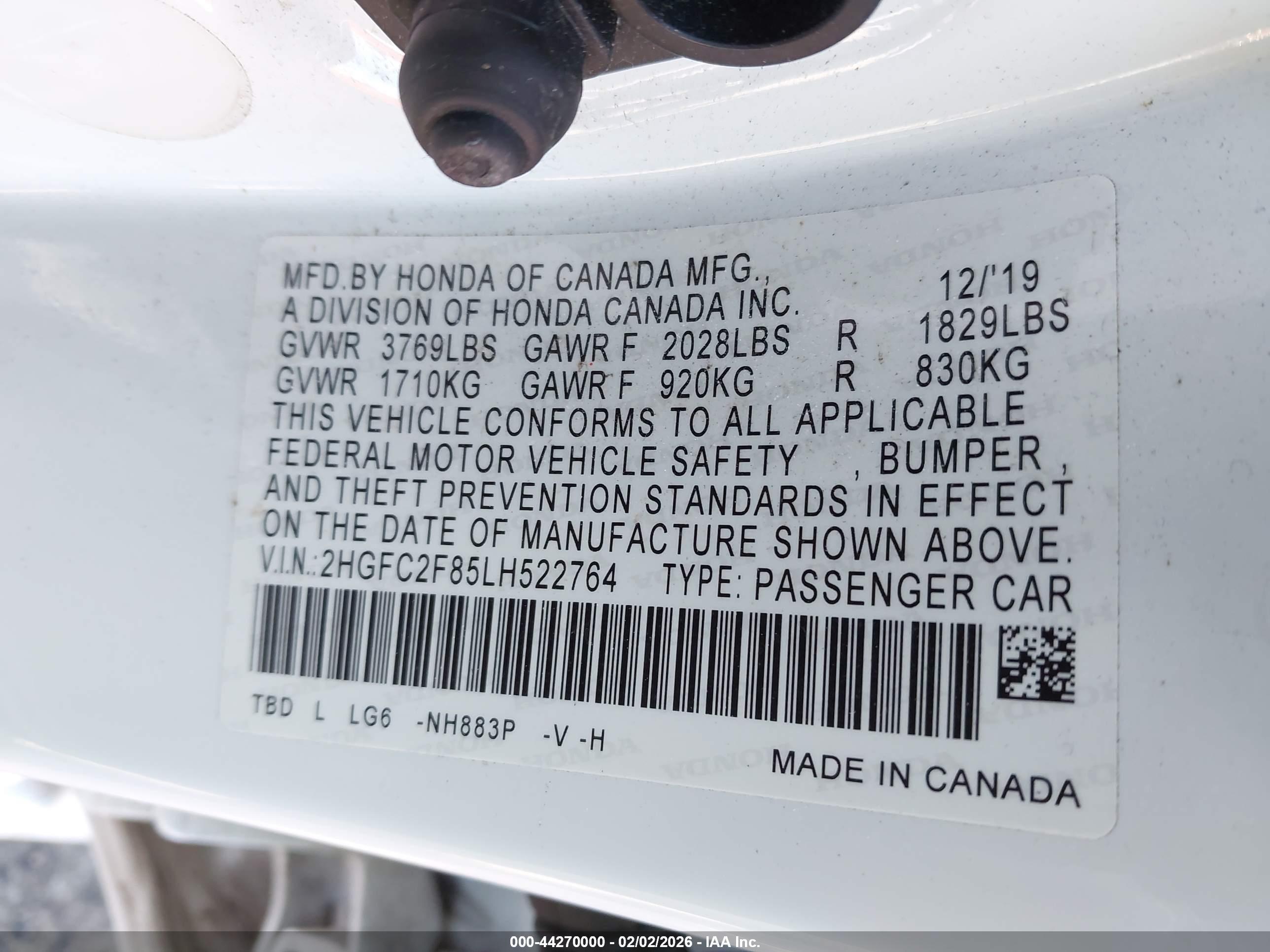HONDA CIVIC image 9