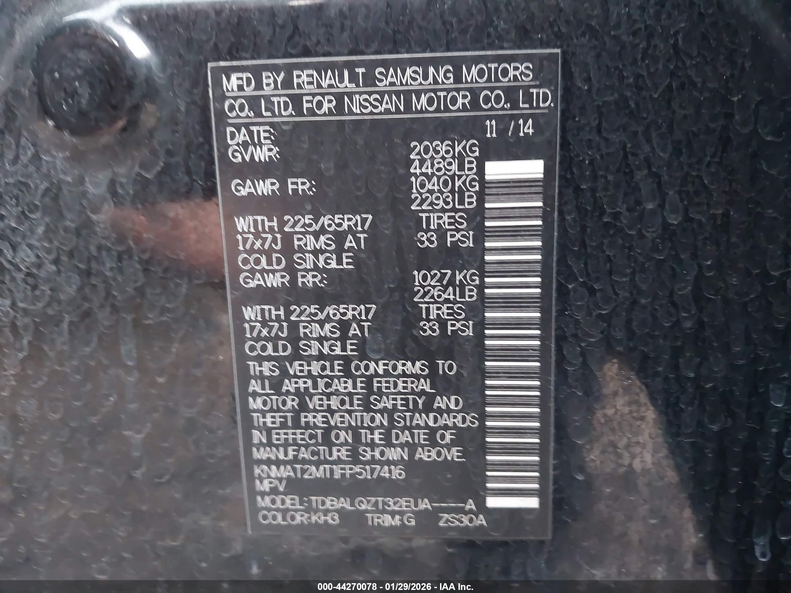 NISSAN ROGUE image 9