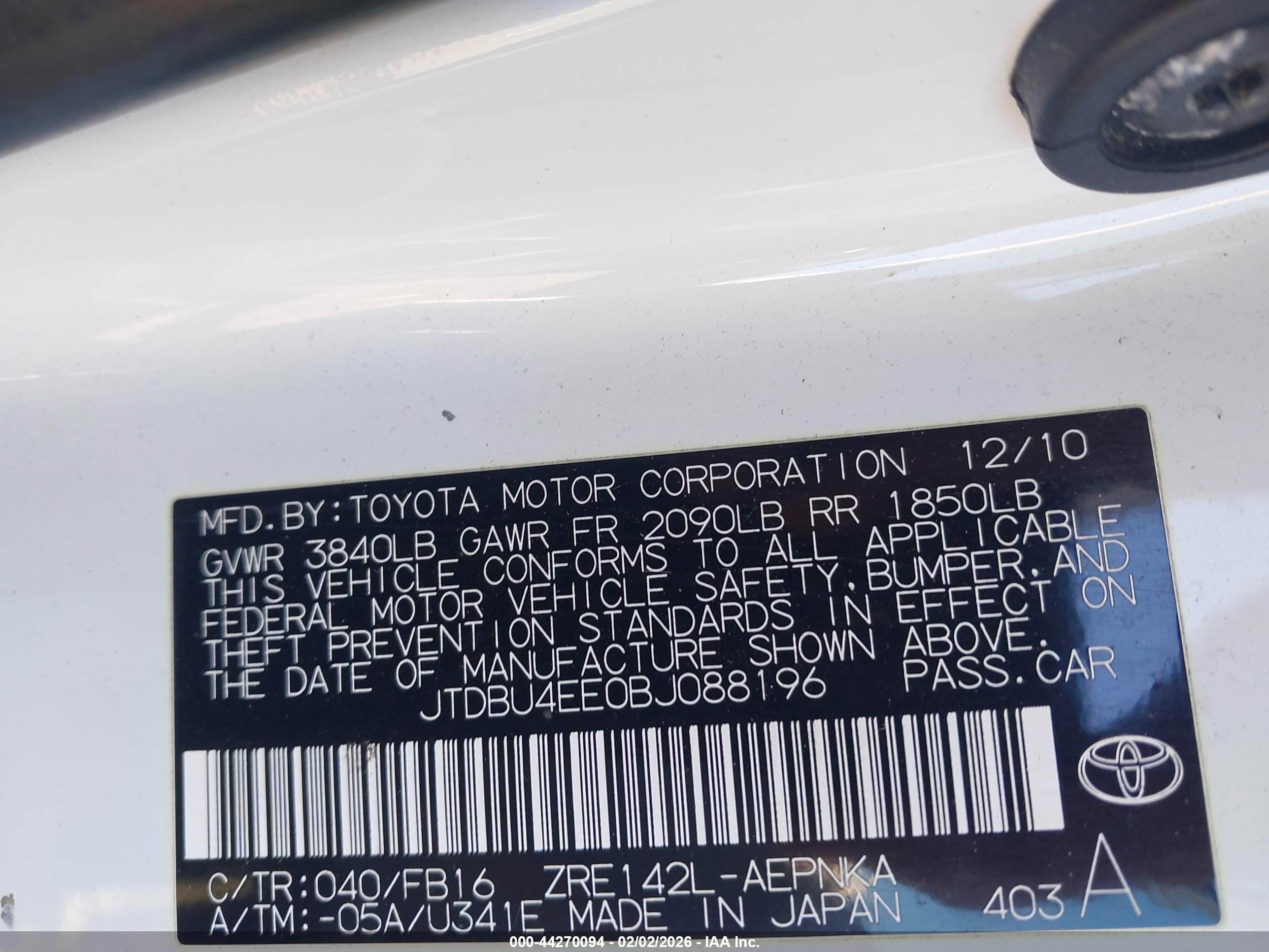 TOYOTA COROLLA image 9