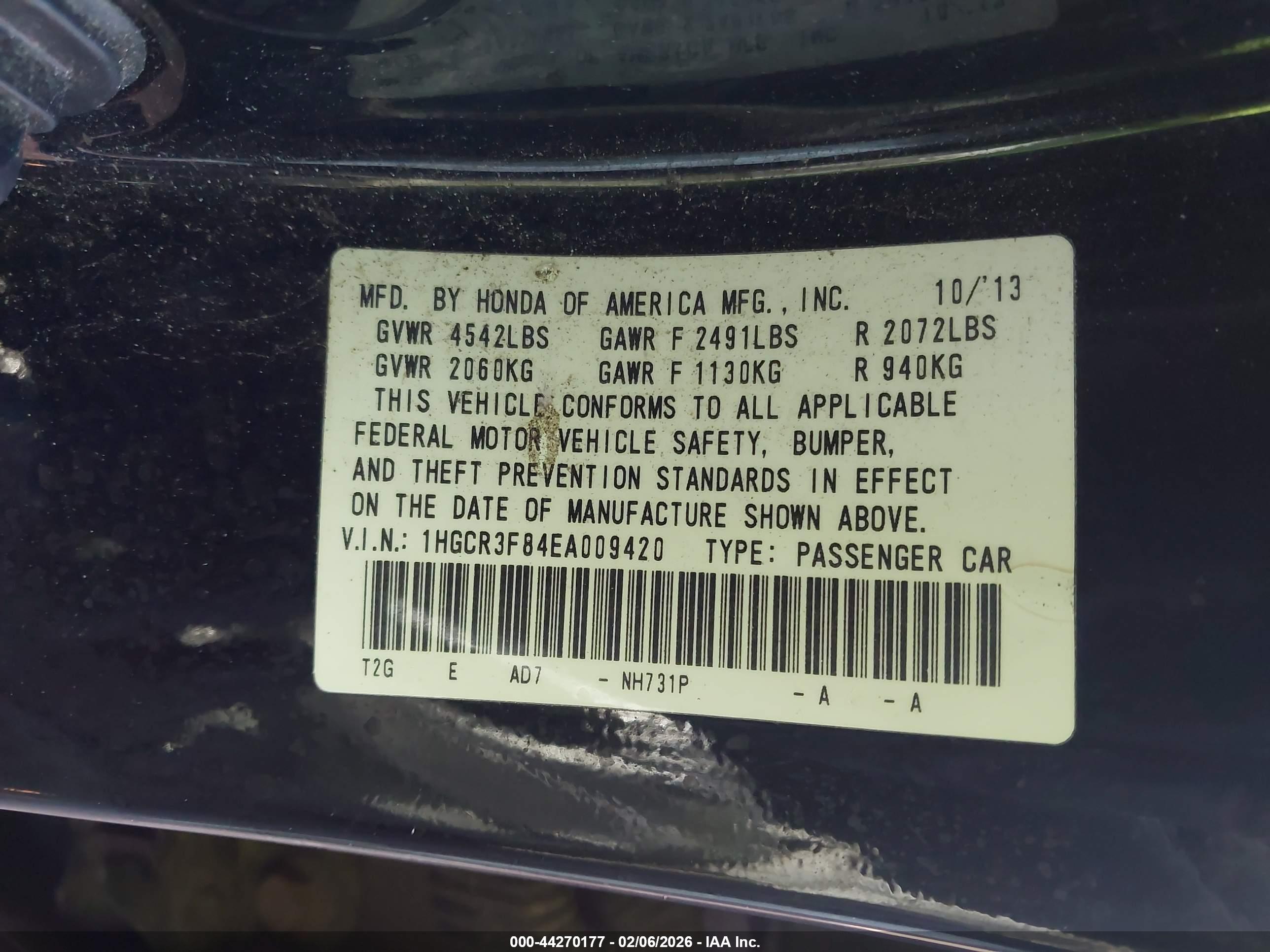 HONDA ACCORD image 9