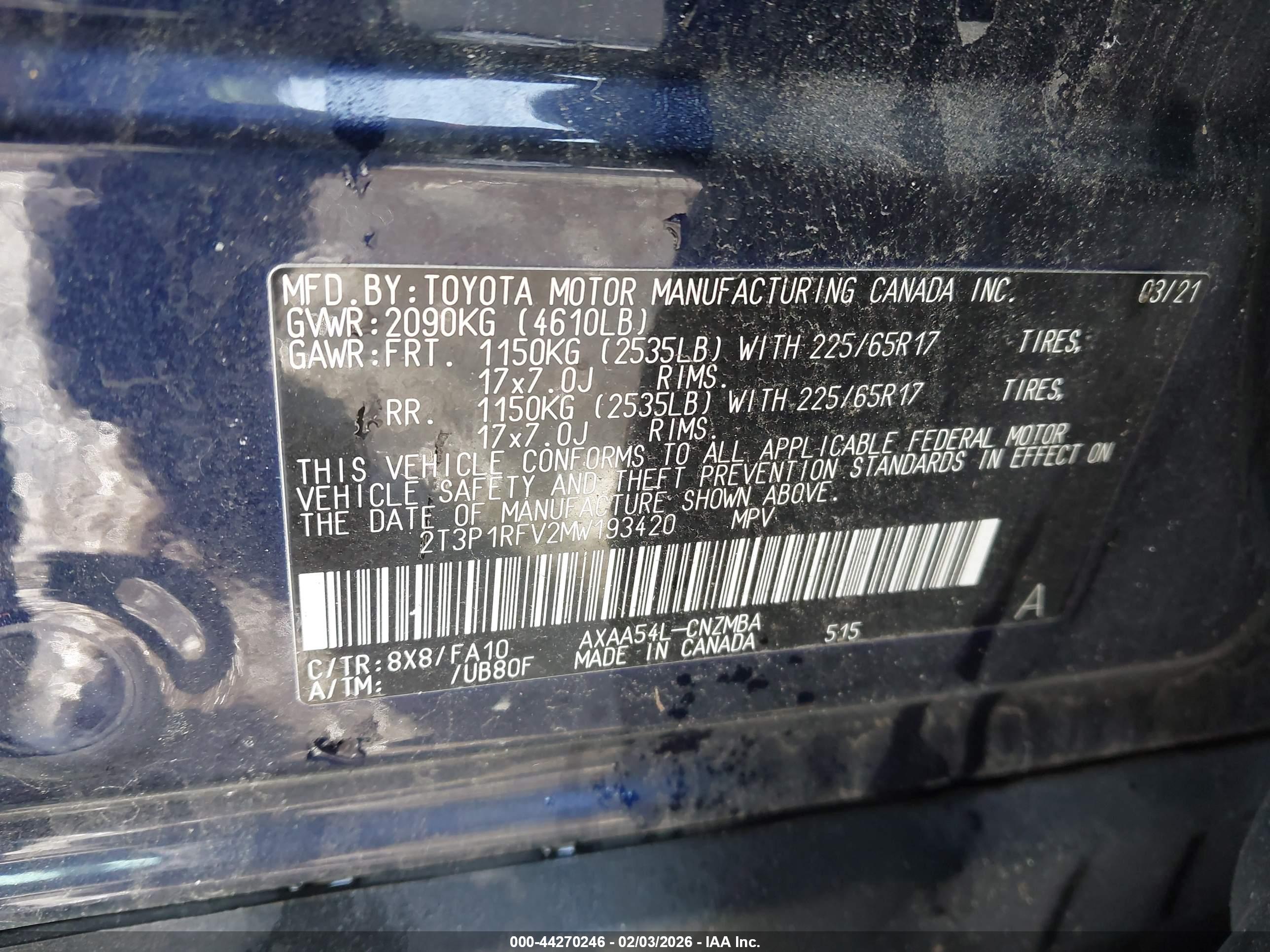 TOYOTA RAV4 image 9