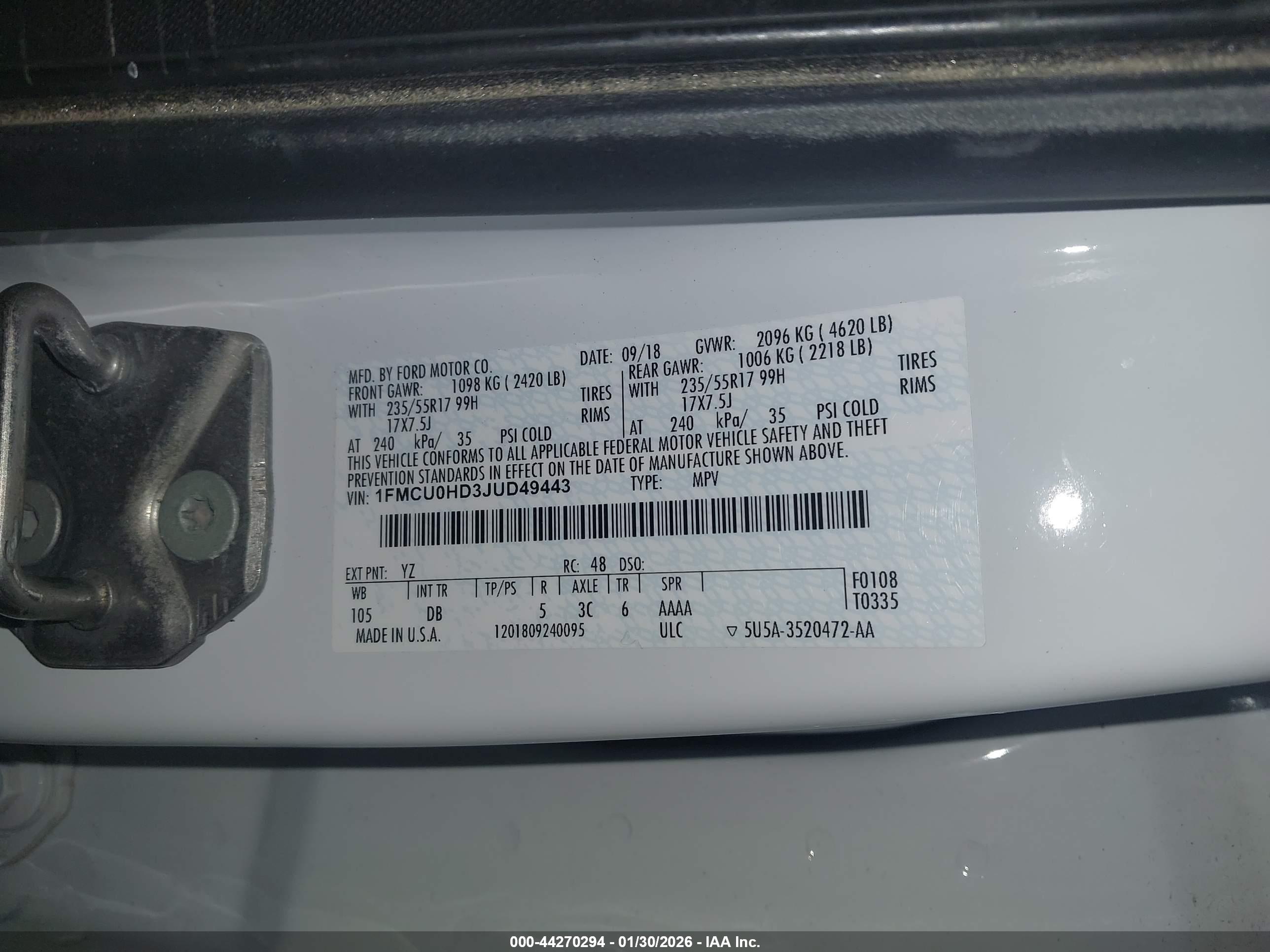 FORD ESCAPE image 9