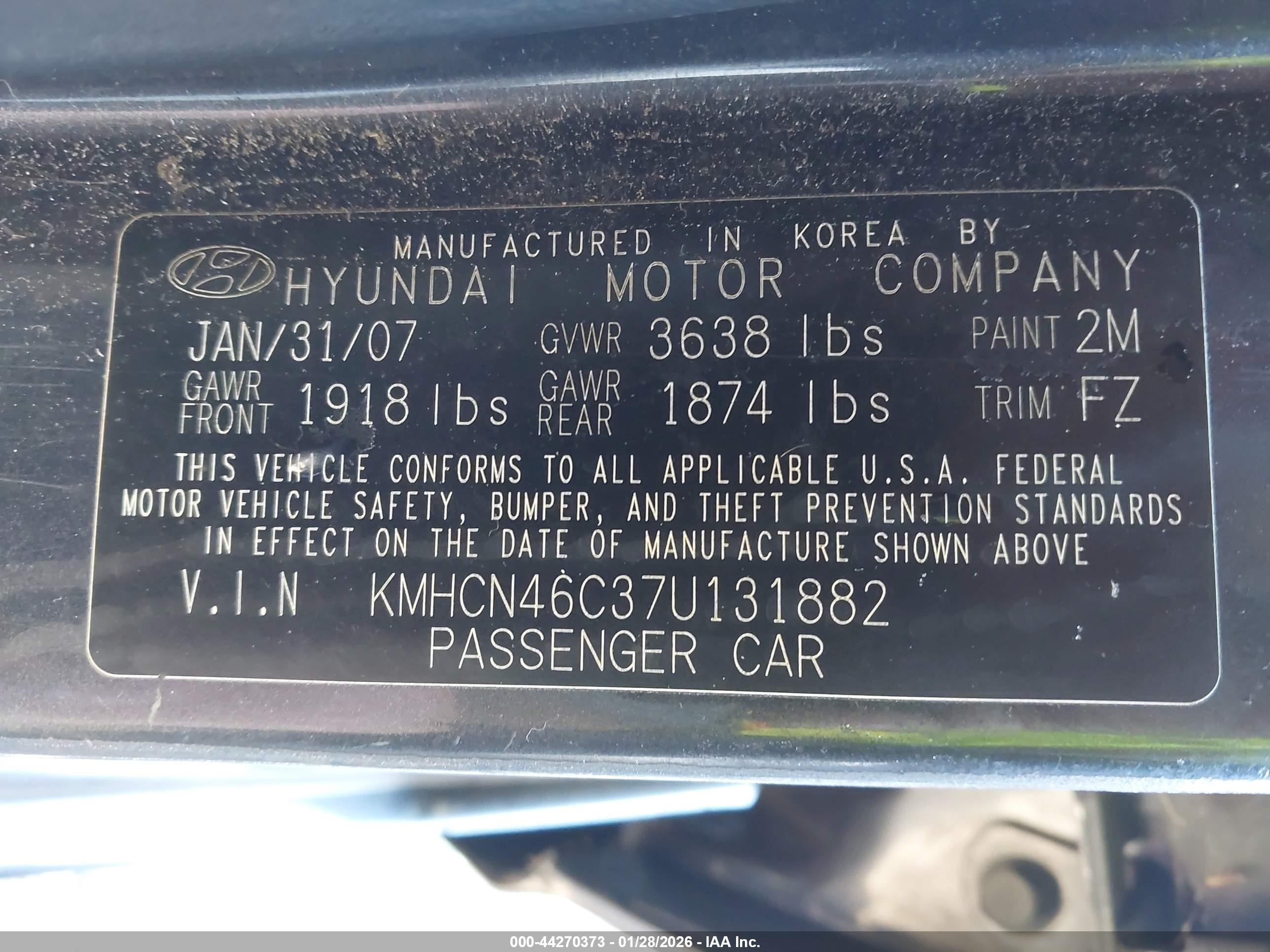 HYUNDAI ACCENT image 9