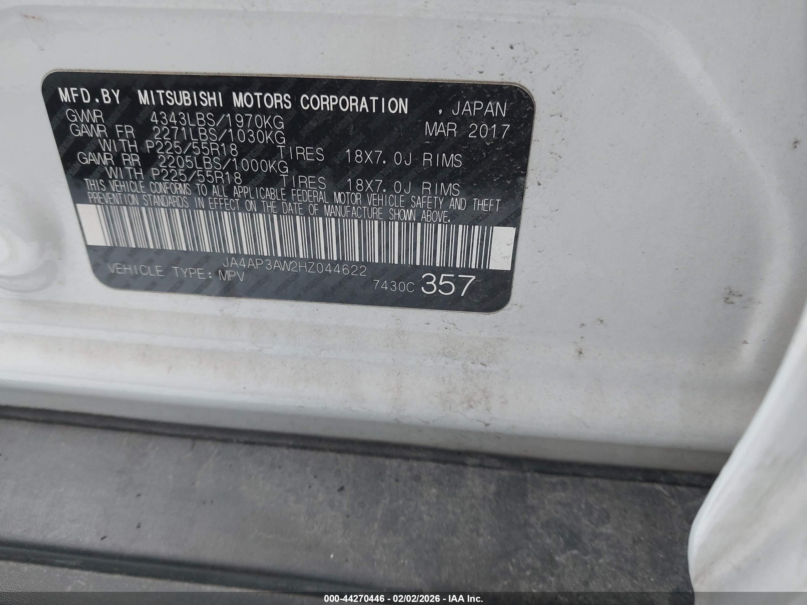 MITSUBISHI OUTLANDER image 9