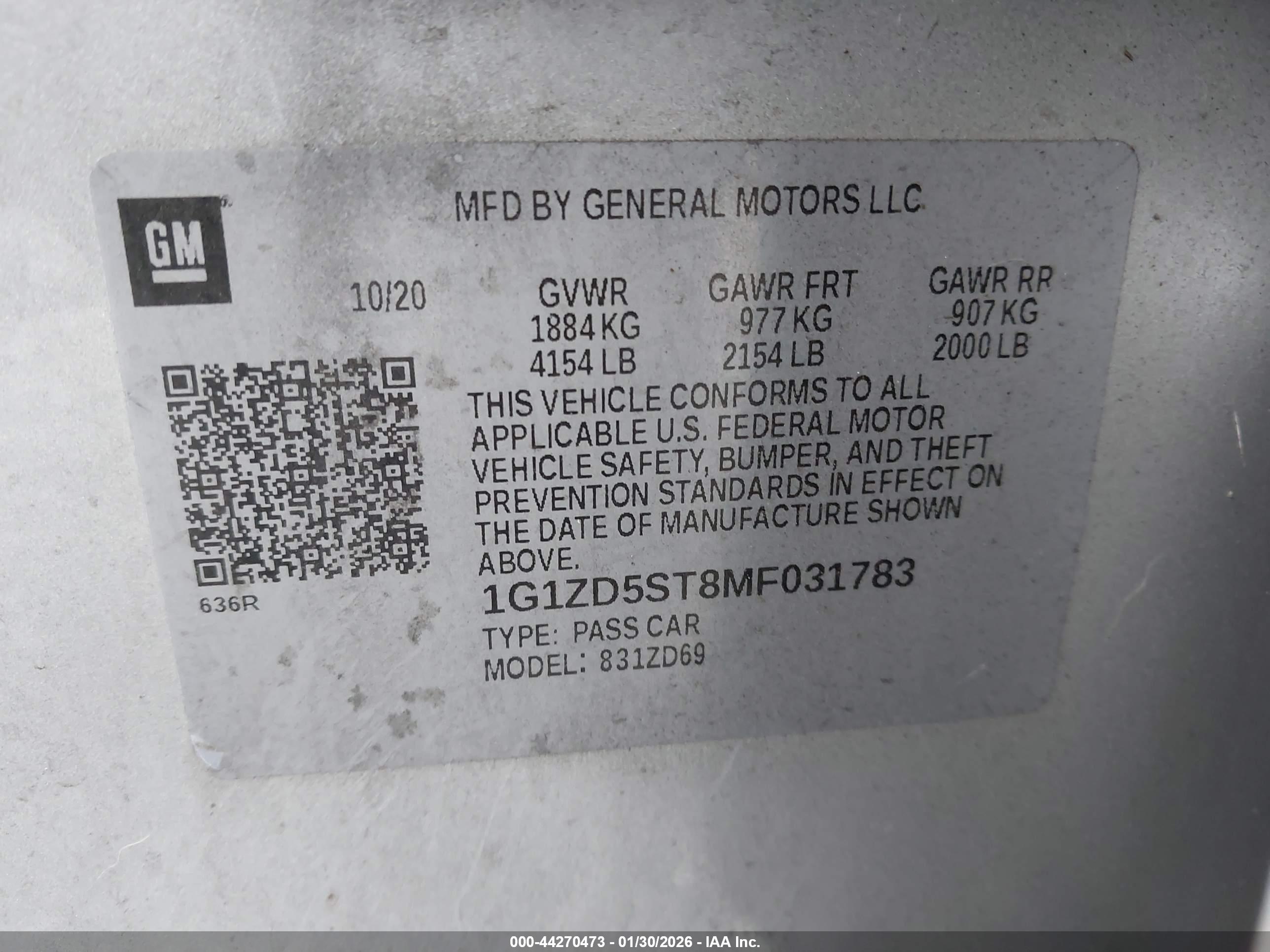 CHEVROLET MALIBU image 9