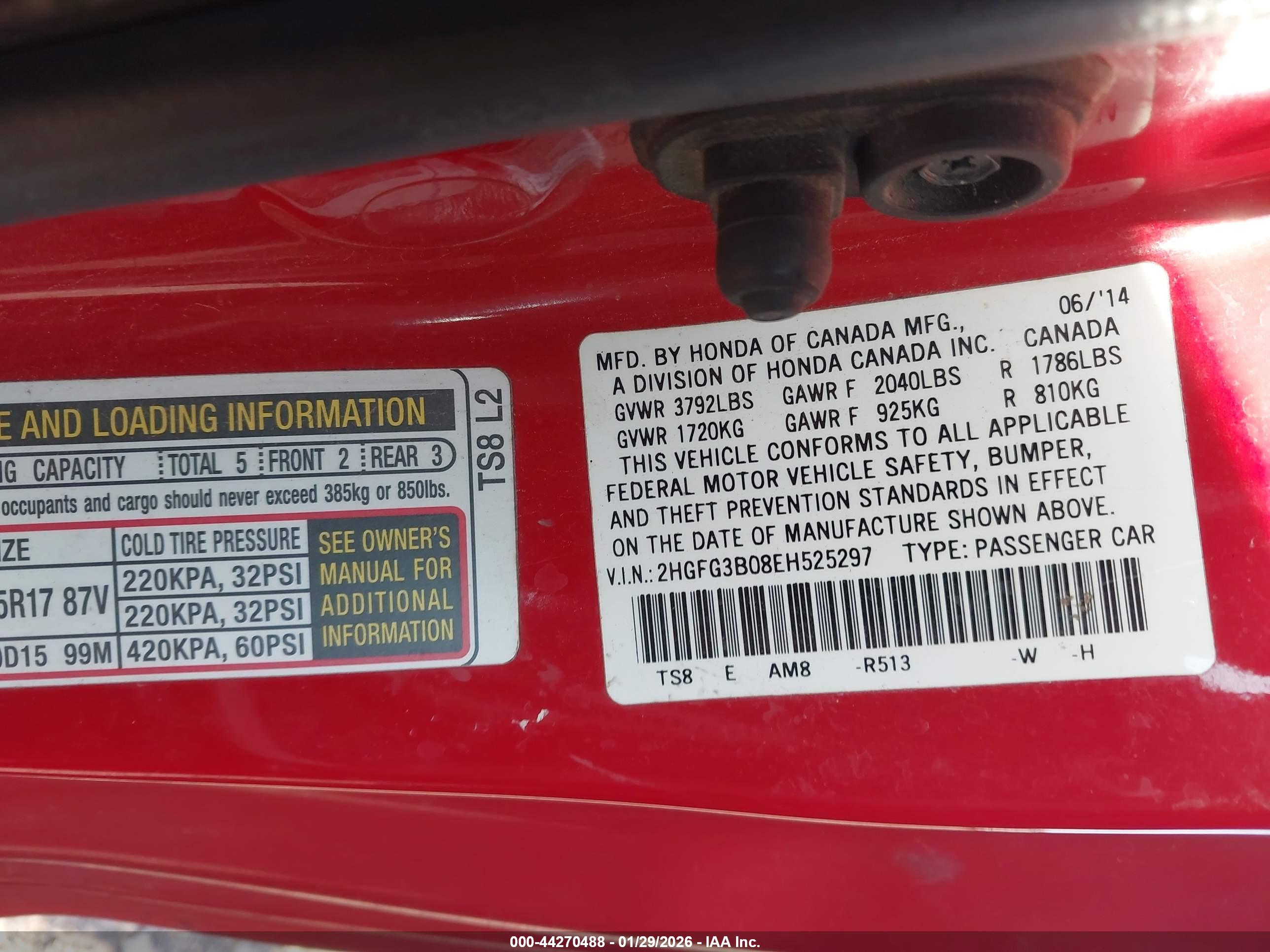 HONDA CIVIC image 9