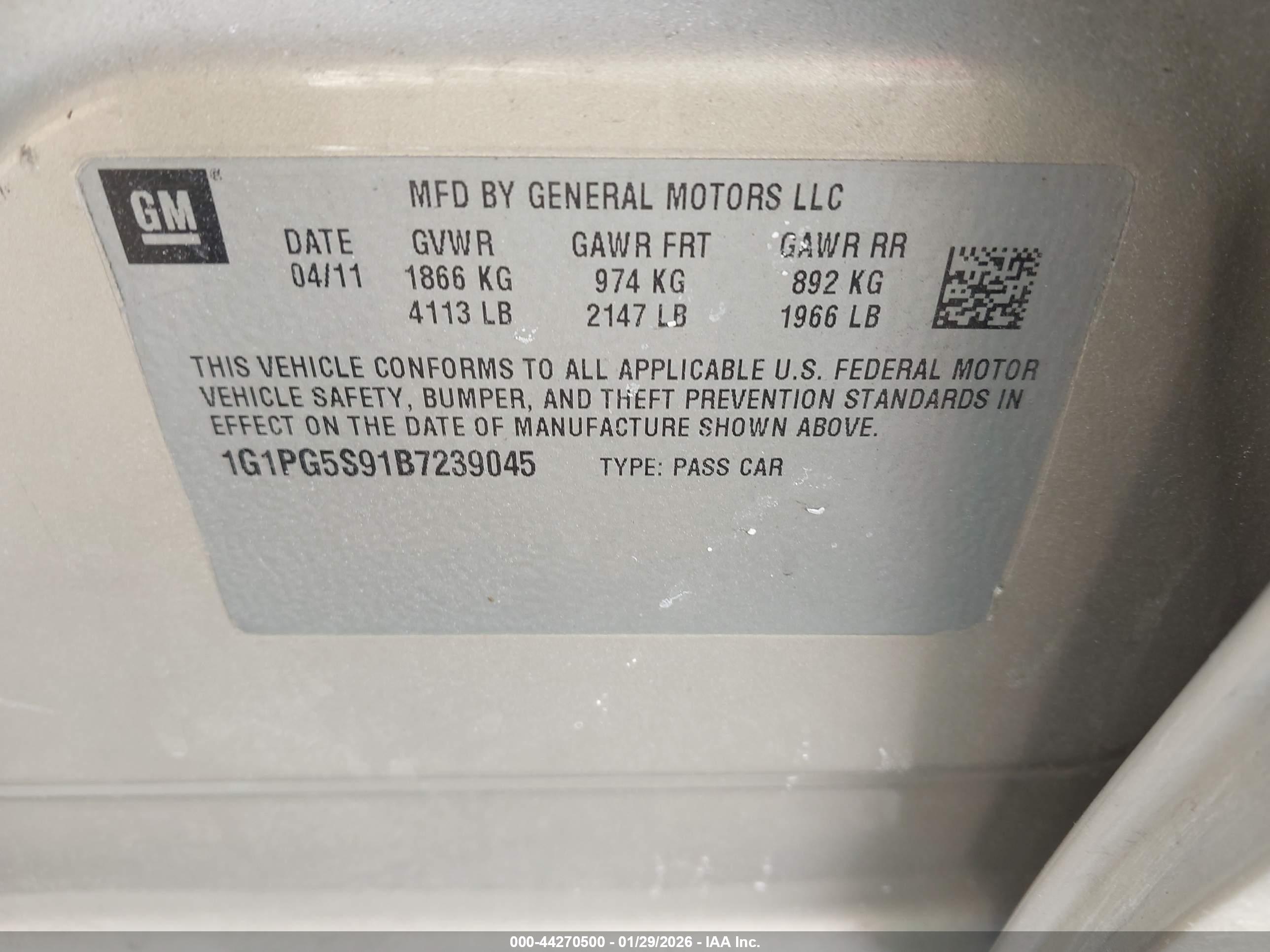 CHEVROLET CRUZE image 9