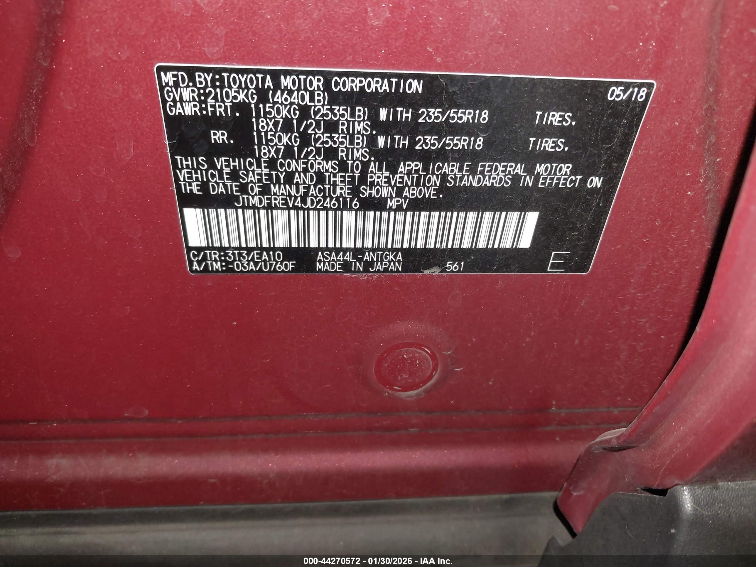 TOYOTA RAV4 image 9