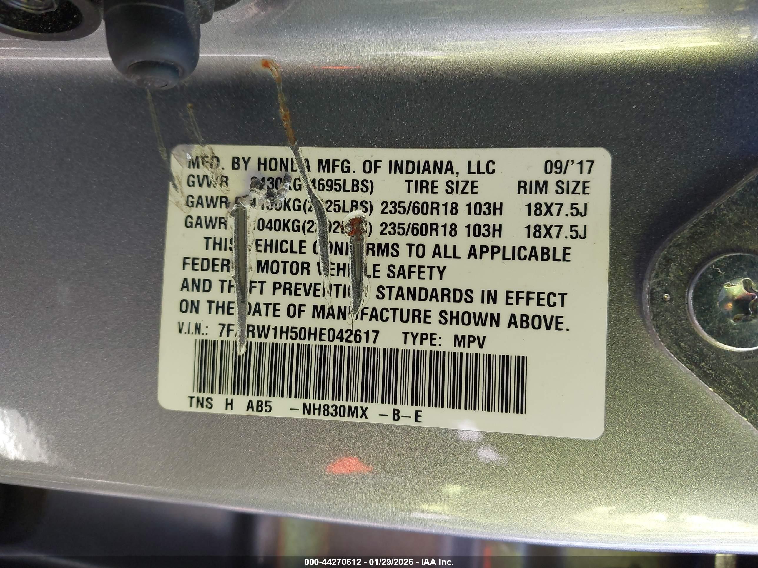 HONDA CR-V image 9