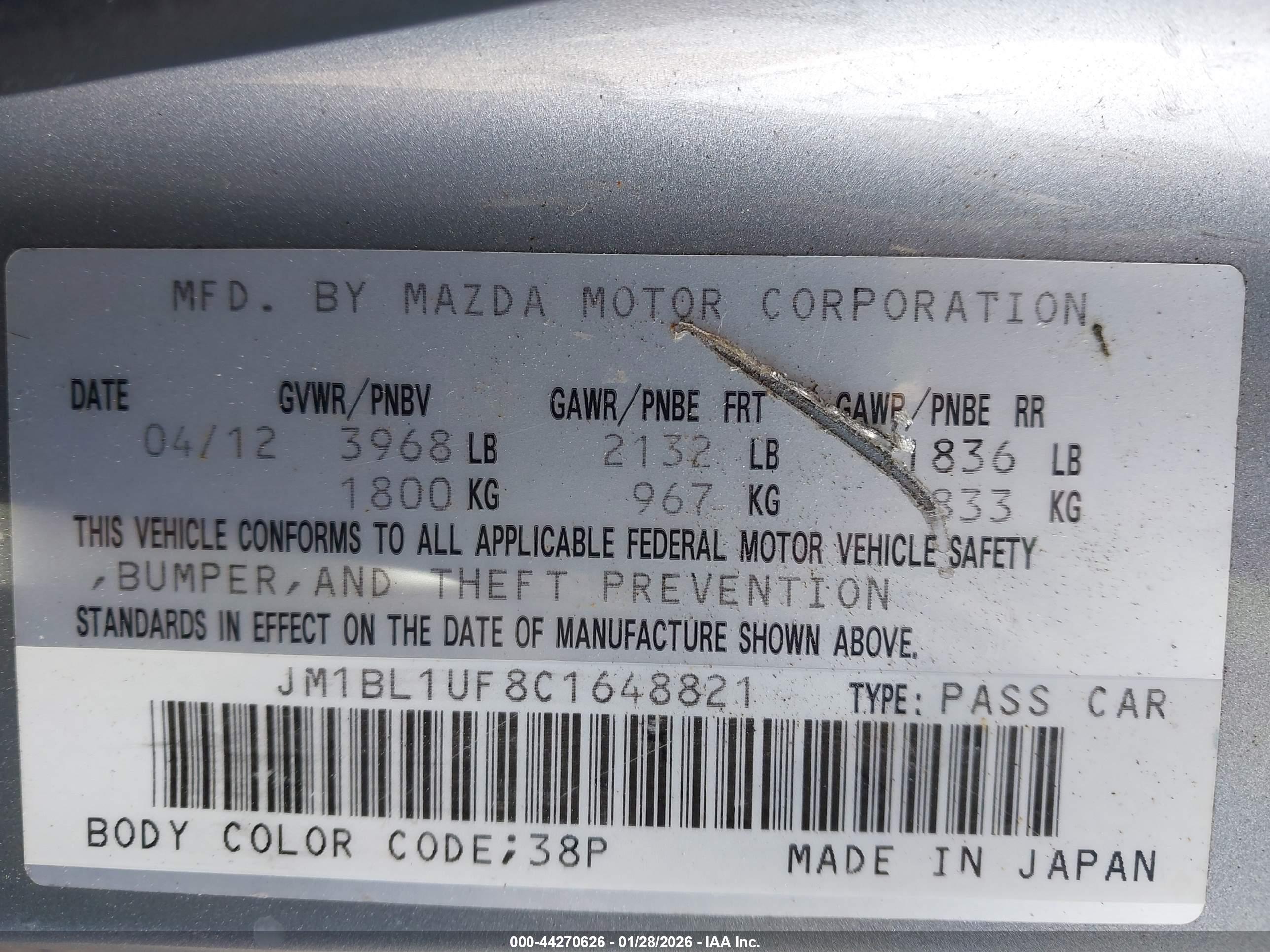 MAZDA MAZDA3 image 9