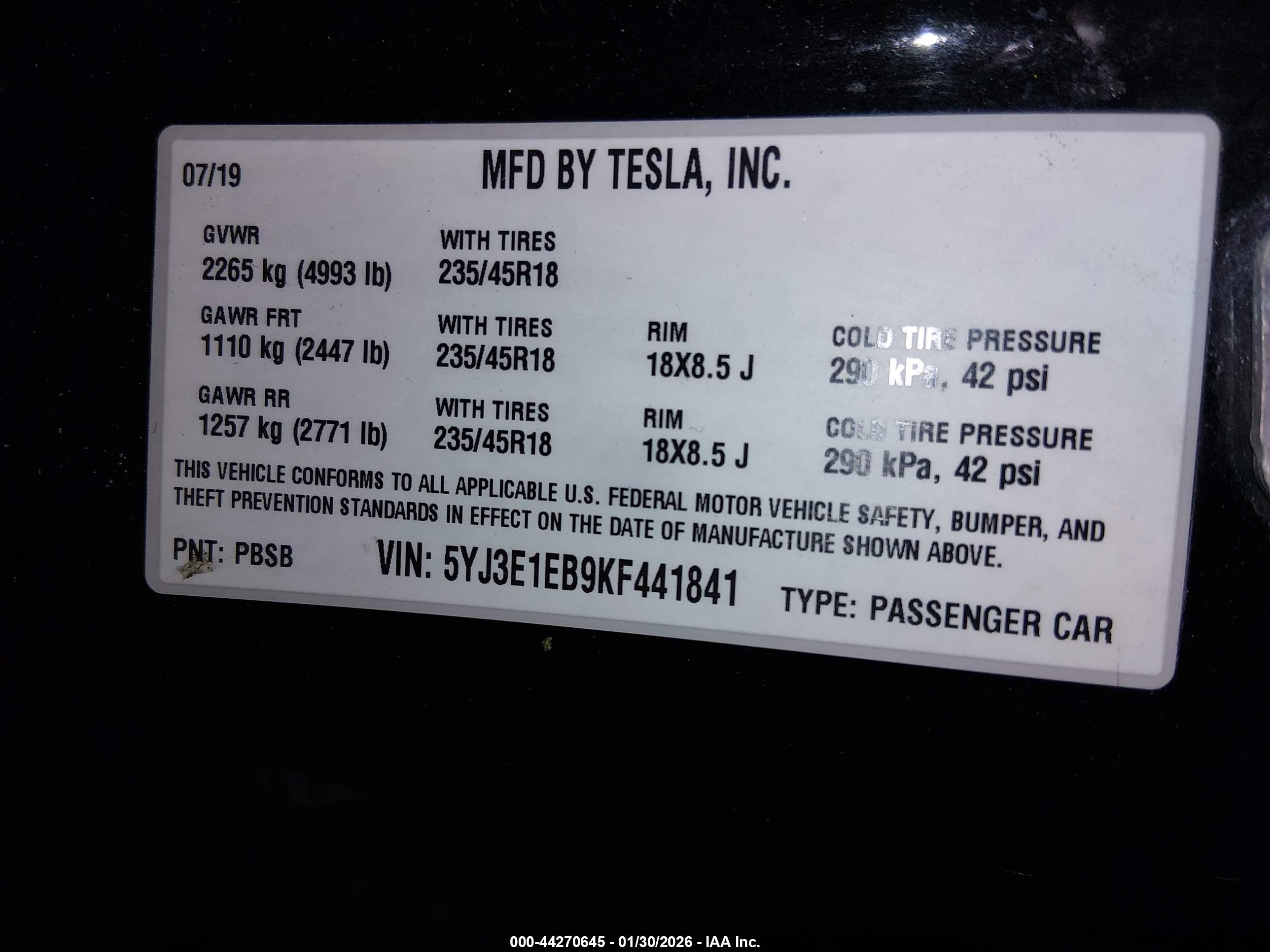 TESLA MODEL image 9