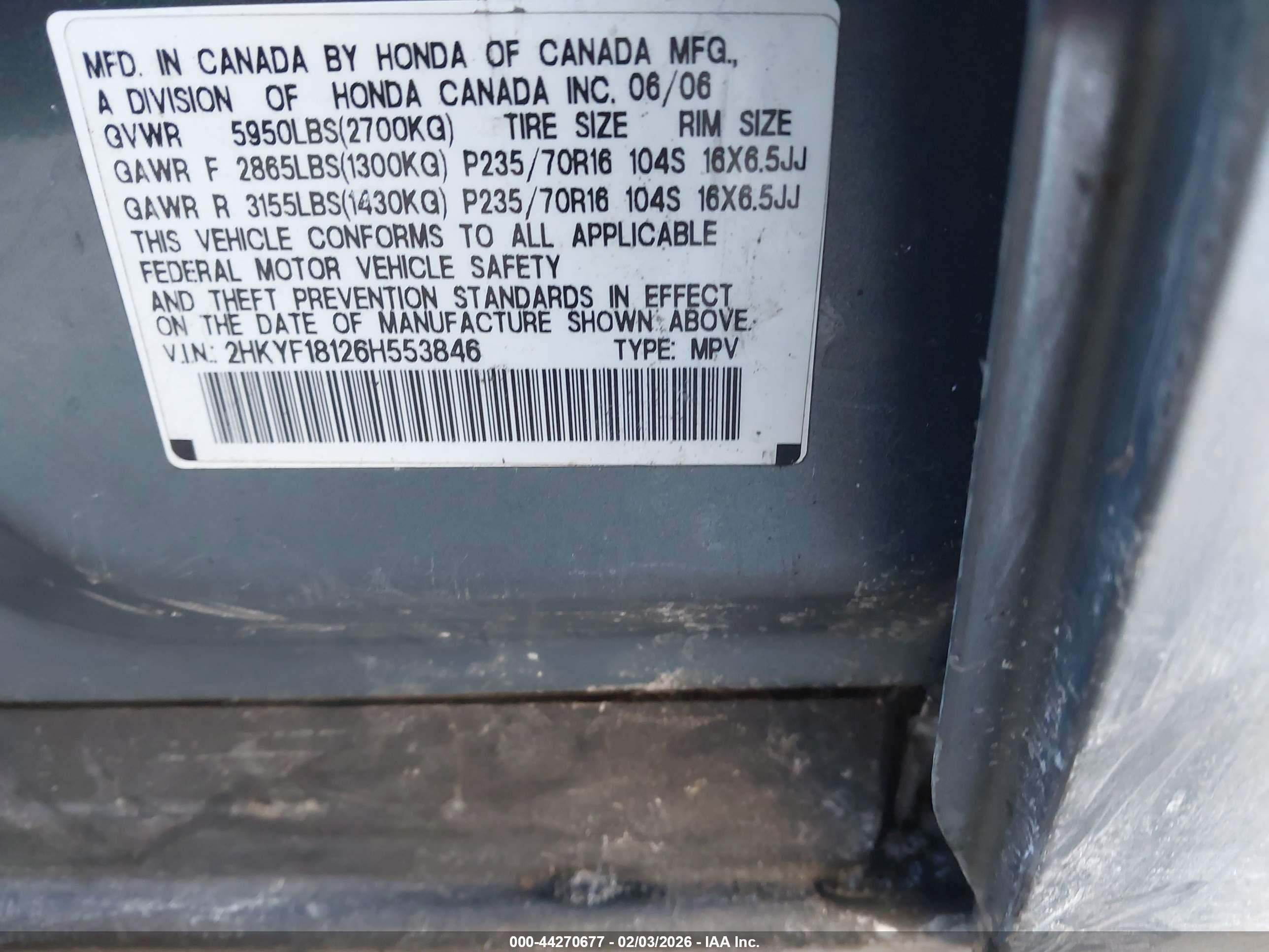 HONDA PILOT image 9