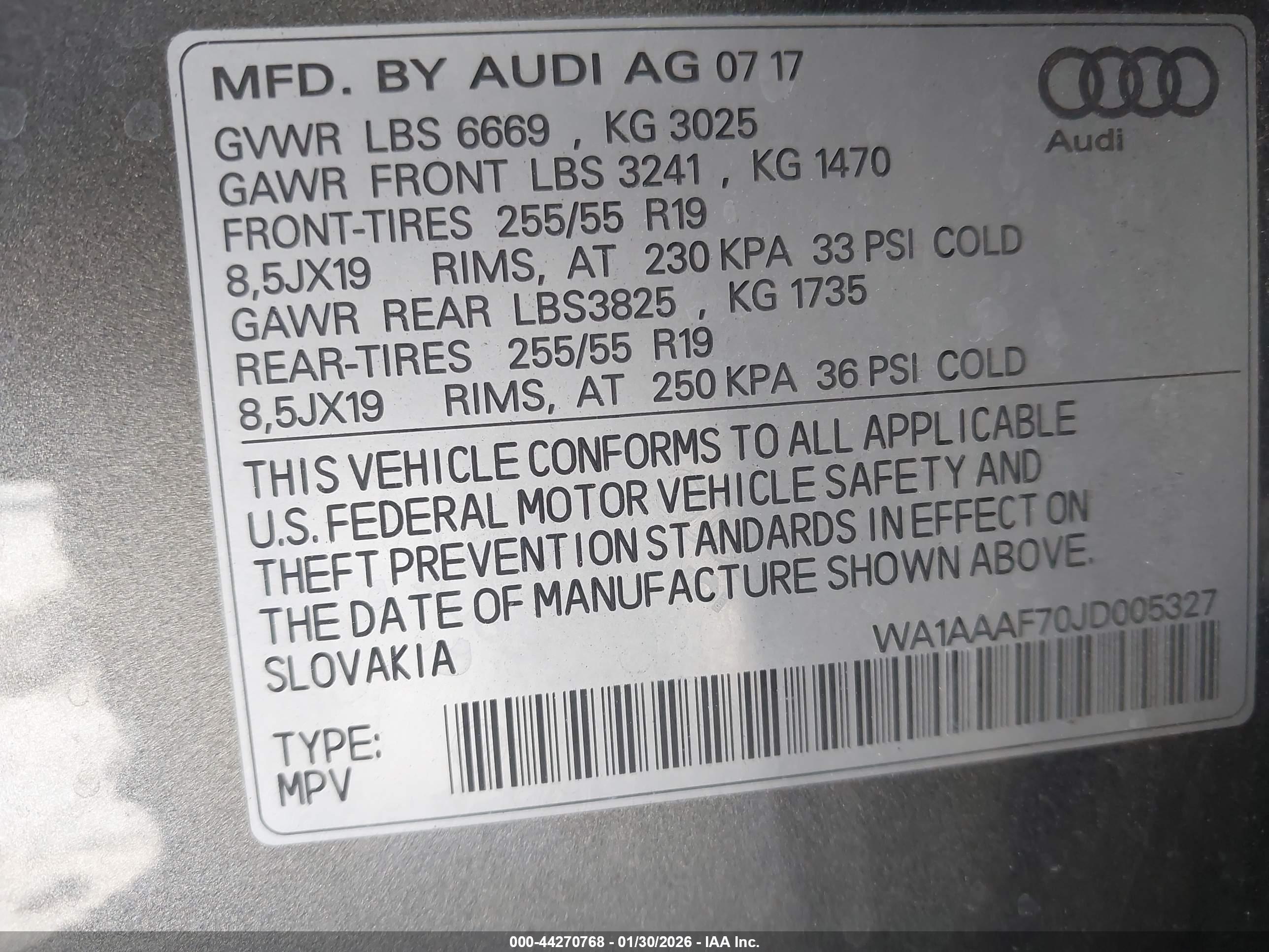 AUDI Q7 image 9