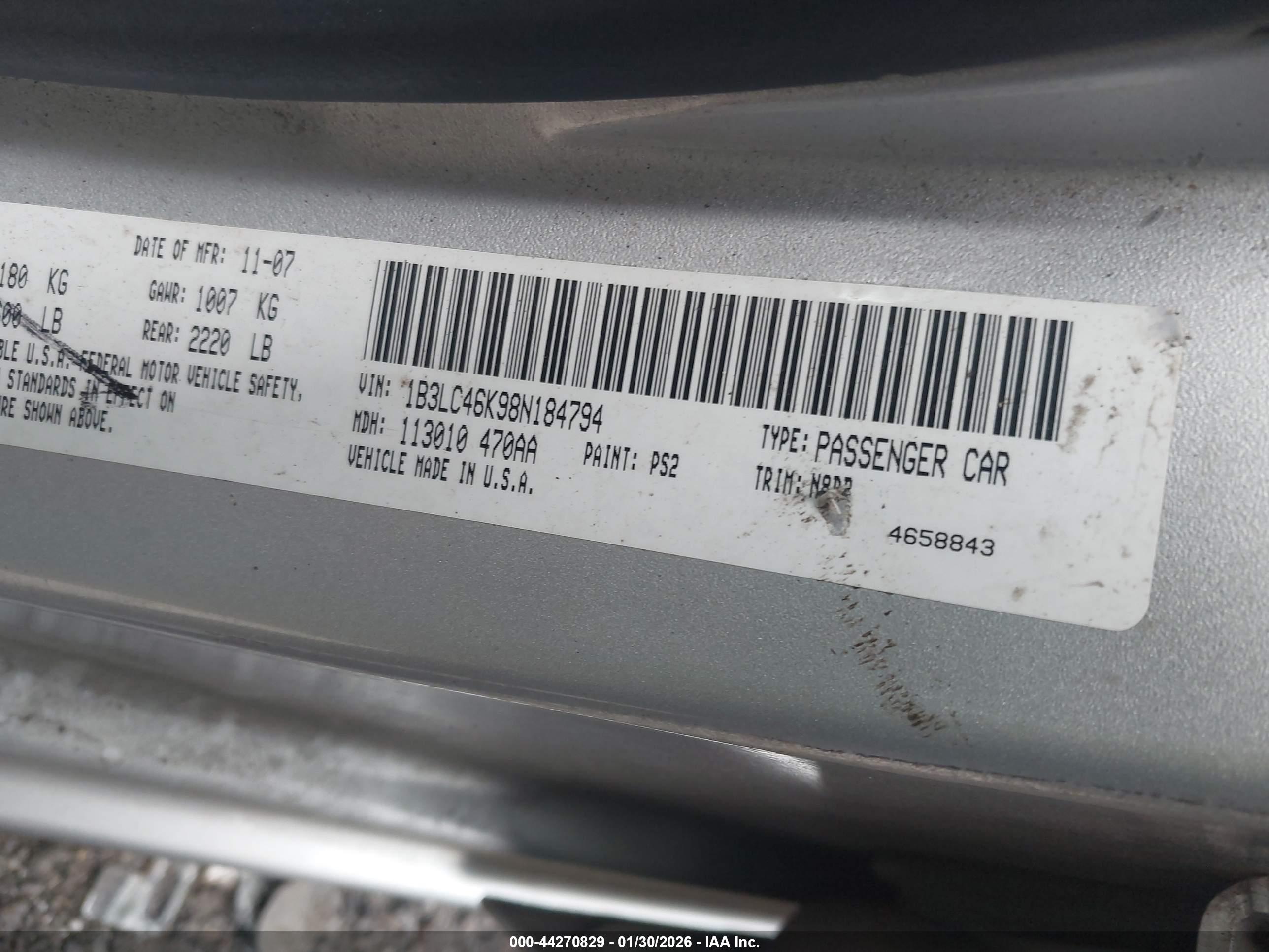 DODGE AVENGER image 9
