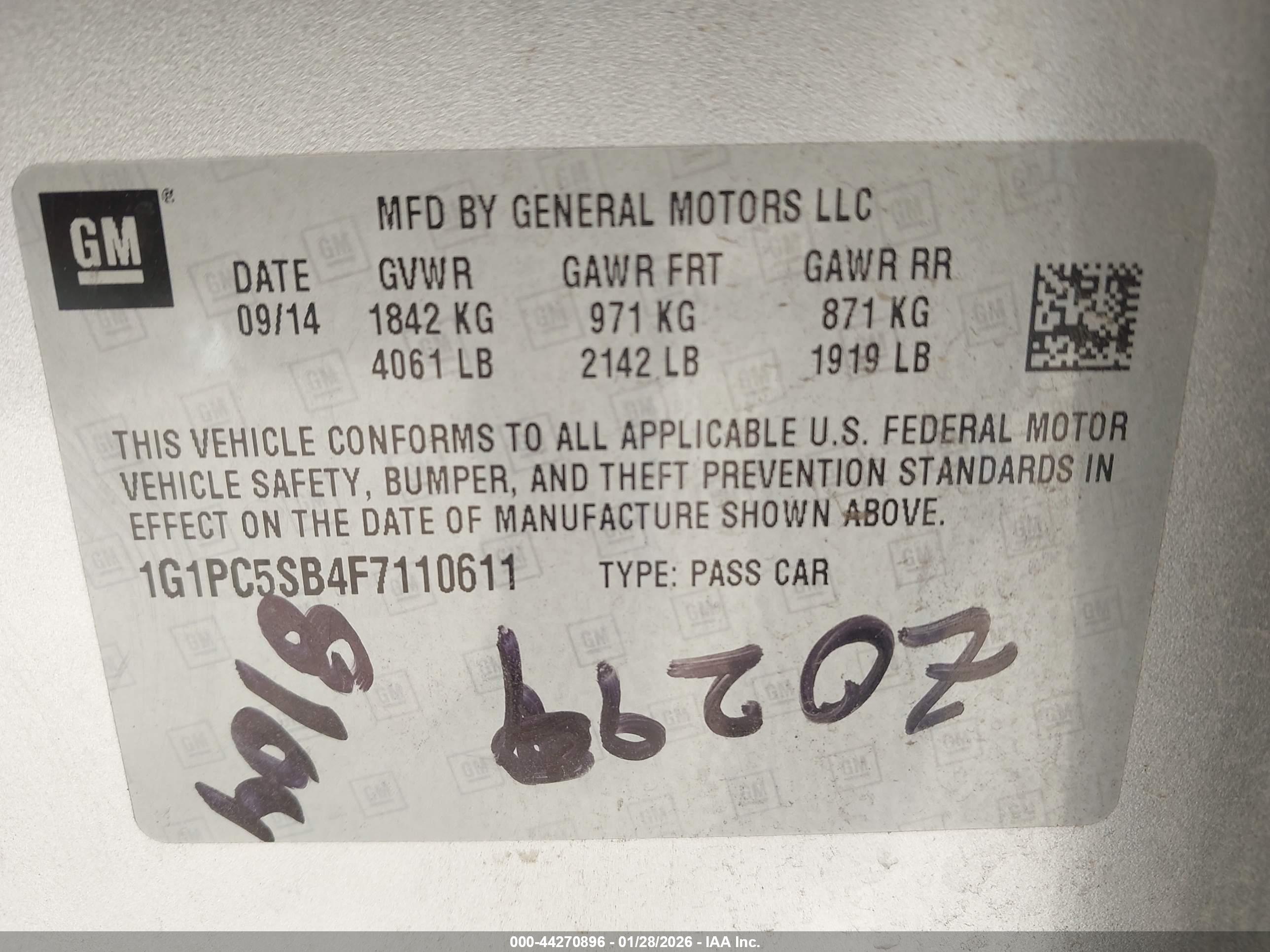 CHEVROLET CRUZE image 9