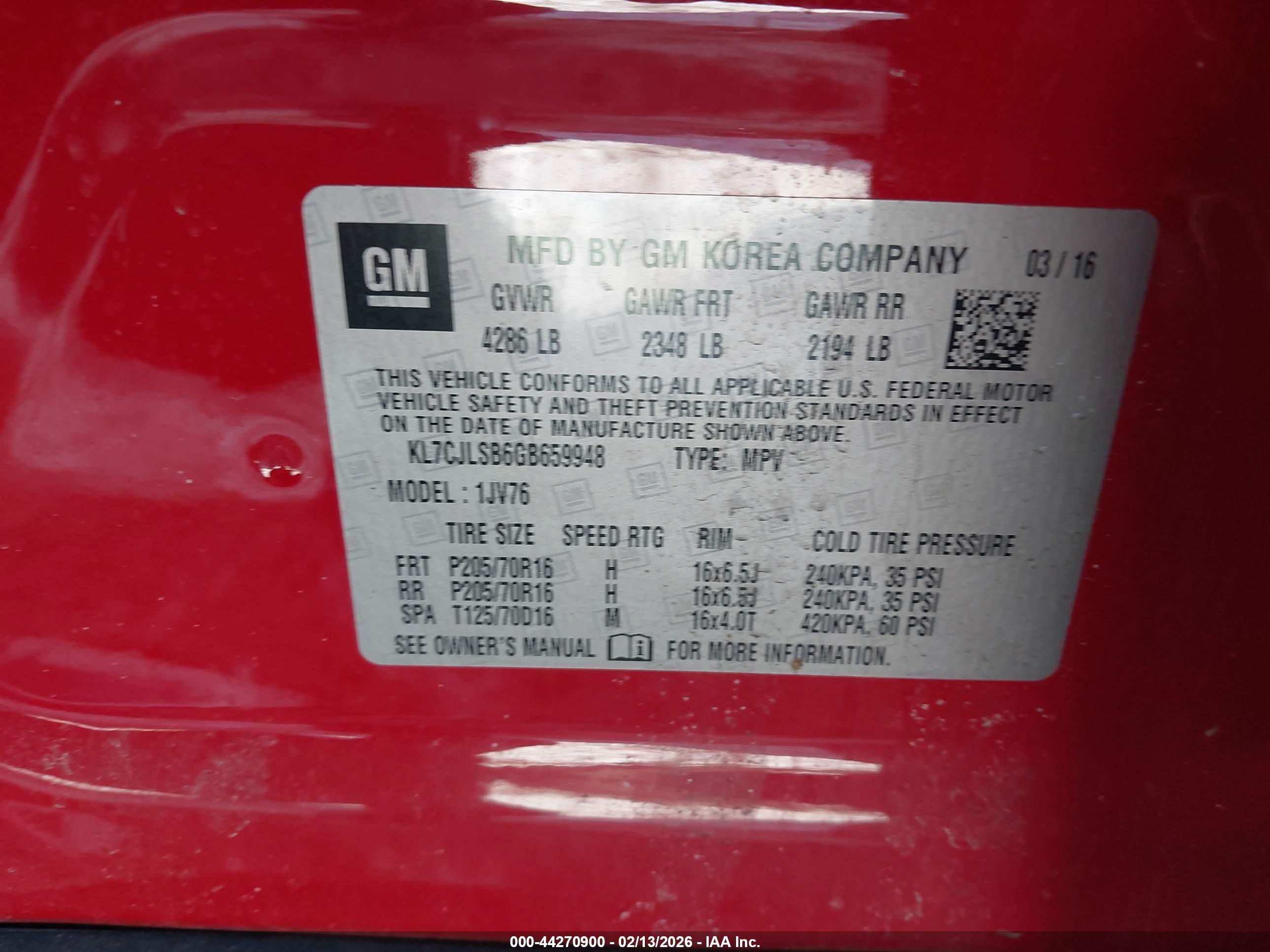 CHEVROLET TRAX image 9