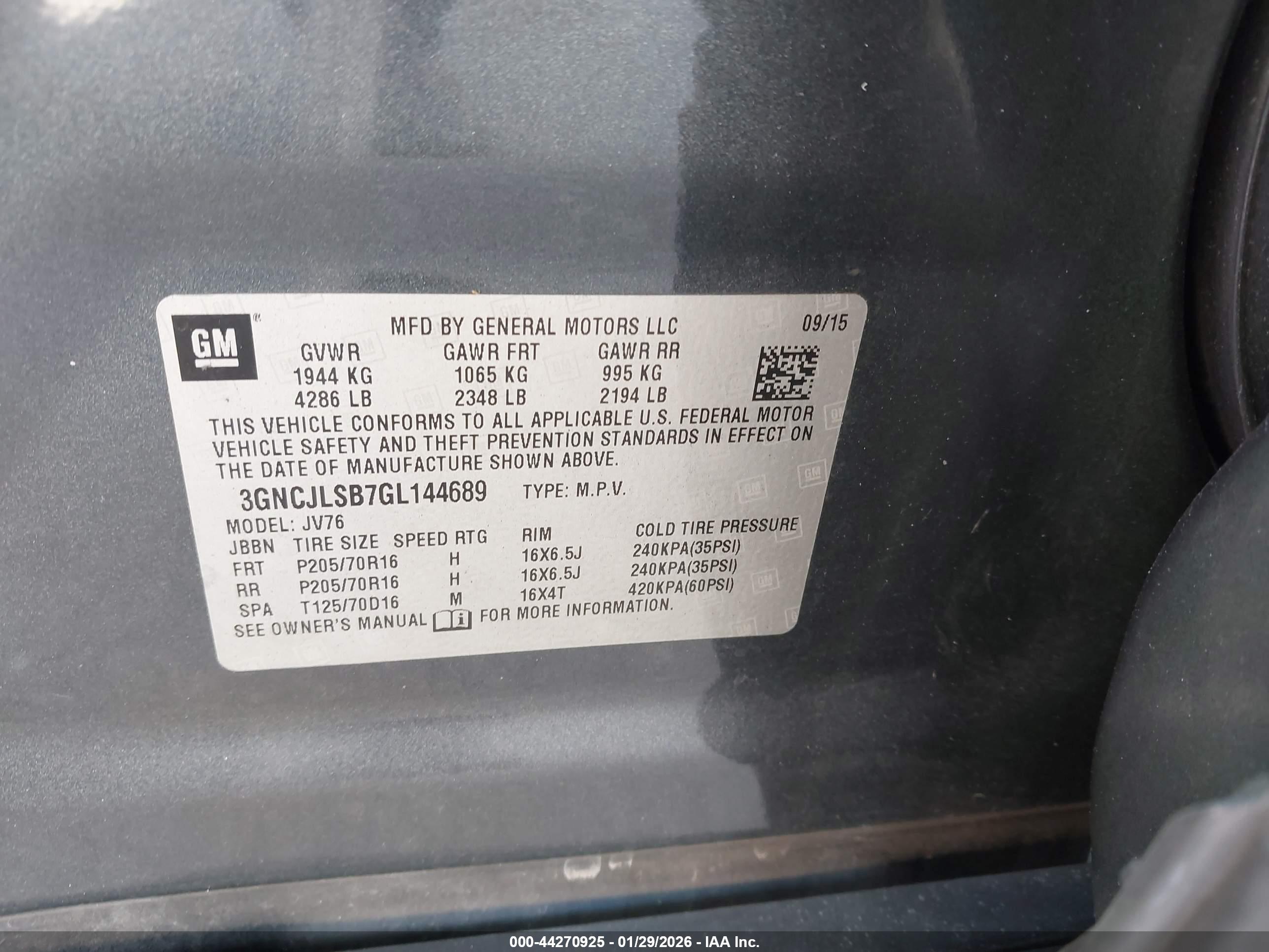CHEVROLET TRAX image 9